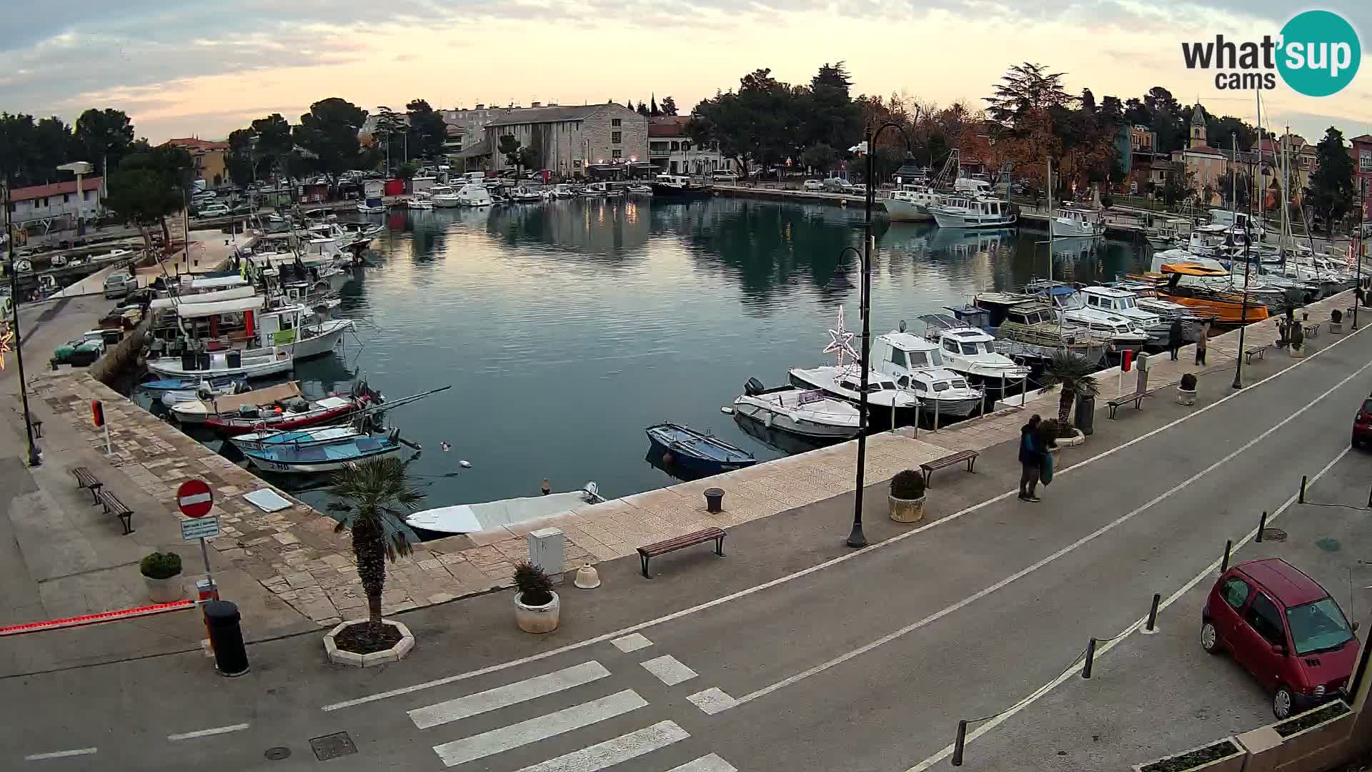 Novigrad webcam Mandrač | Cittanova in Istria – Porto vecchio