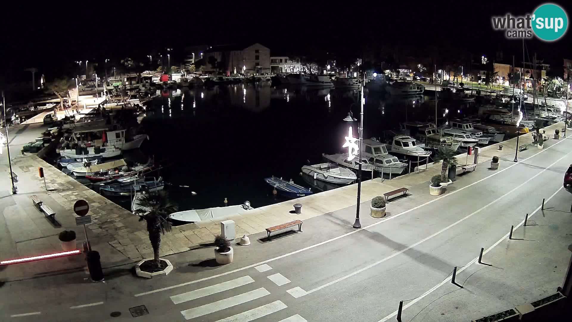 Novigrad webcam Mandrač | Cittanova in Istria – Porto vecchio