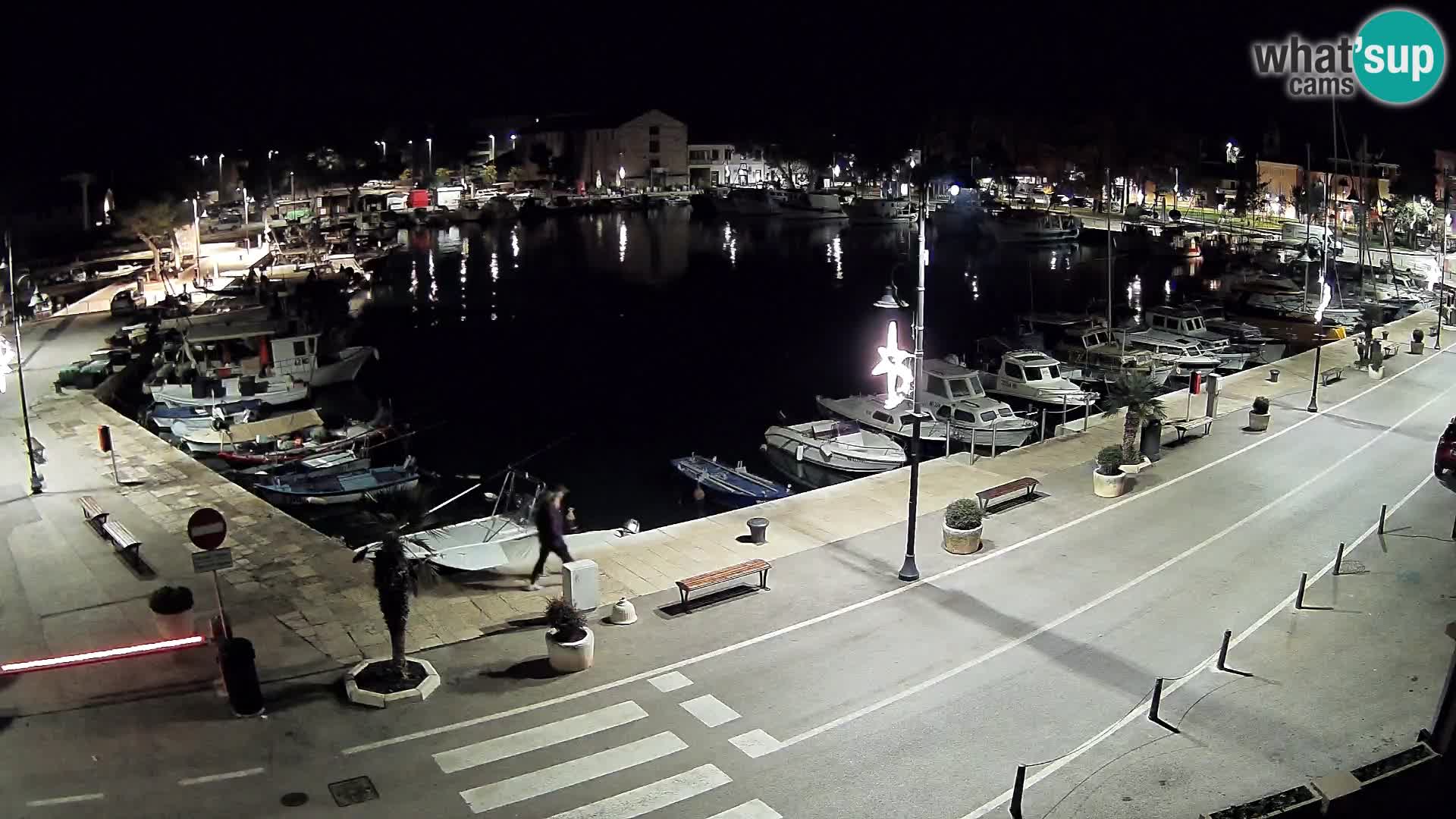 Novigrad webcam Mandrač | alten Hafen – Istrien