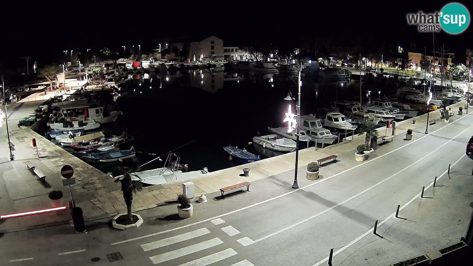 Novigrad webcam Mandrač | alten Hafen – Istrien