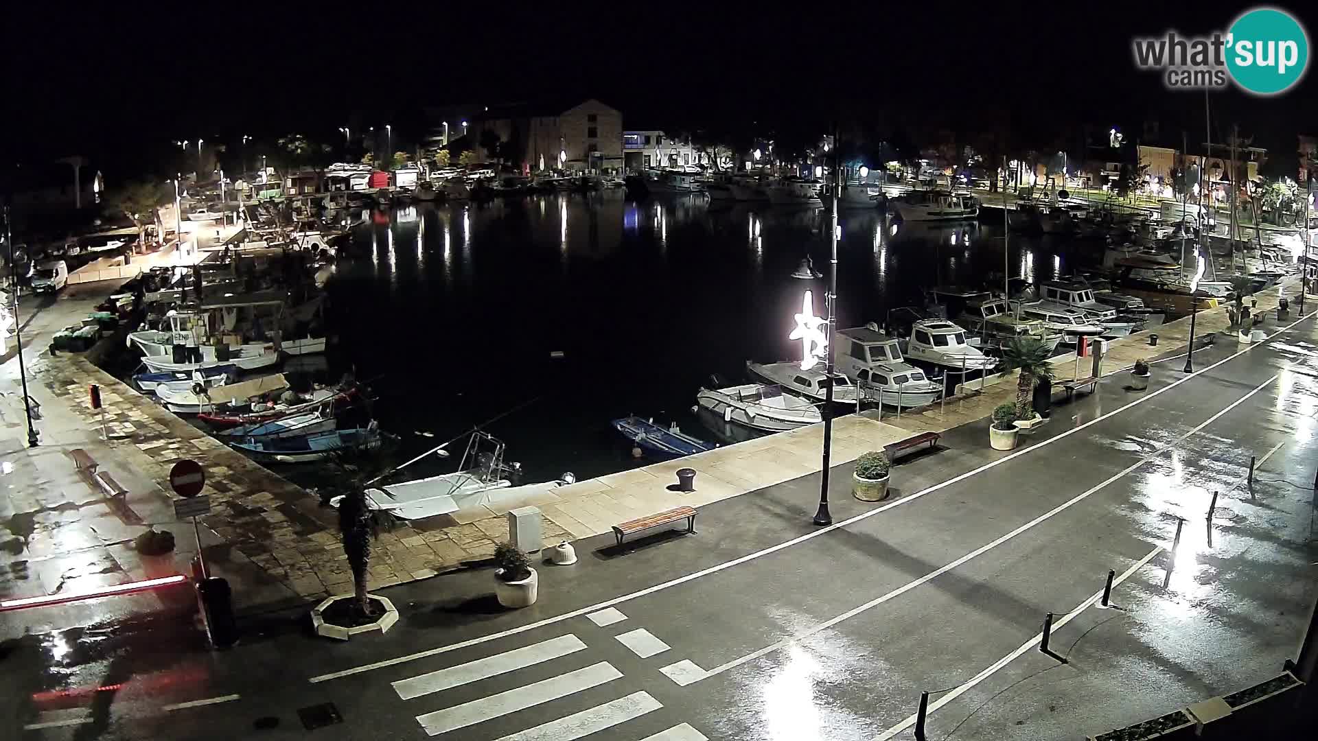 Novigrad webcam Mandrač | alten Hafen – Istrien