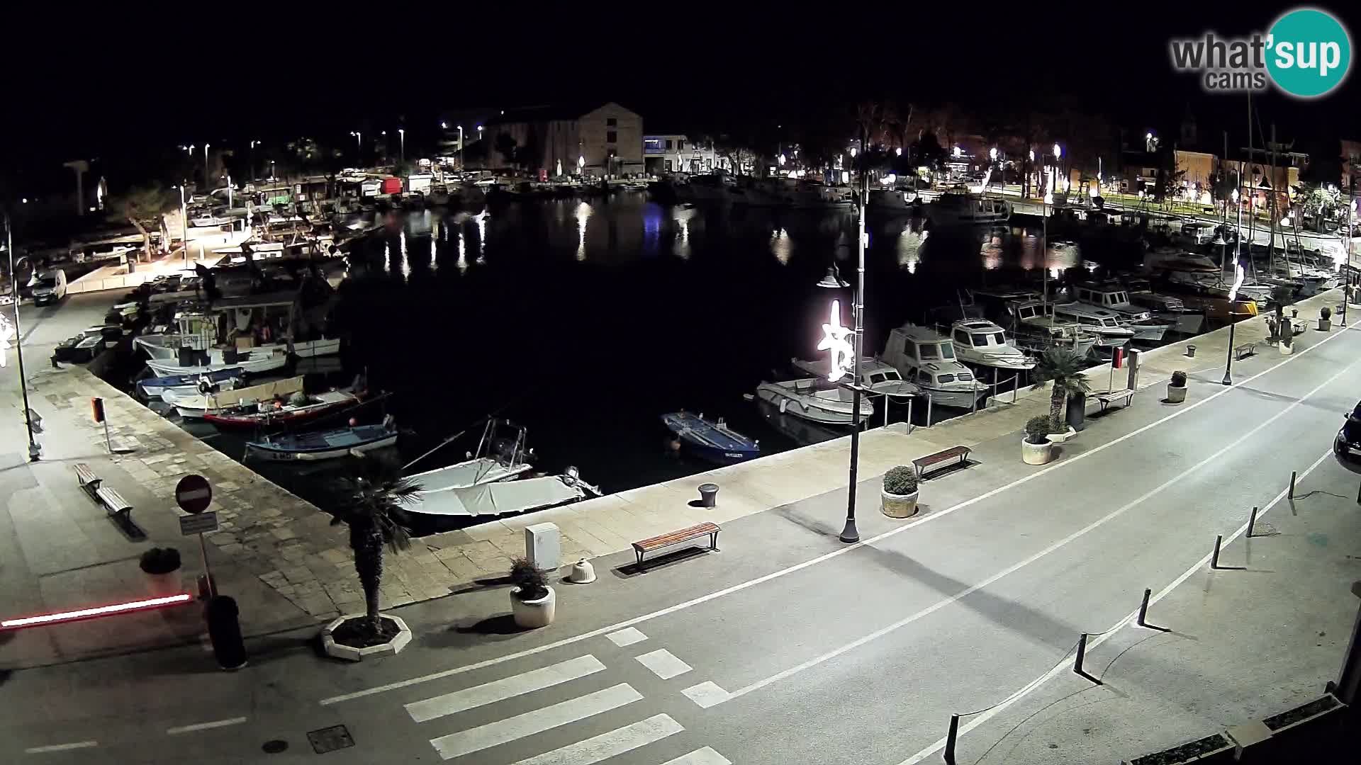 Novigrad webcam Mandrač | alten Hafen – Istrien