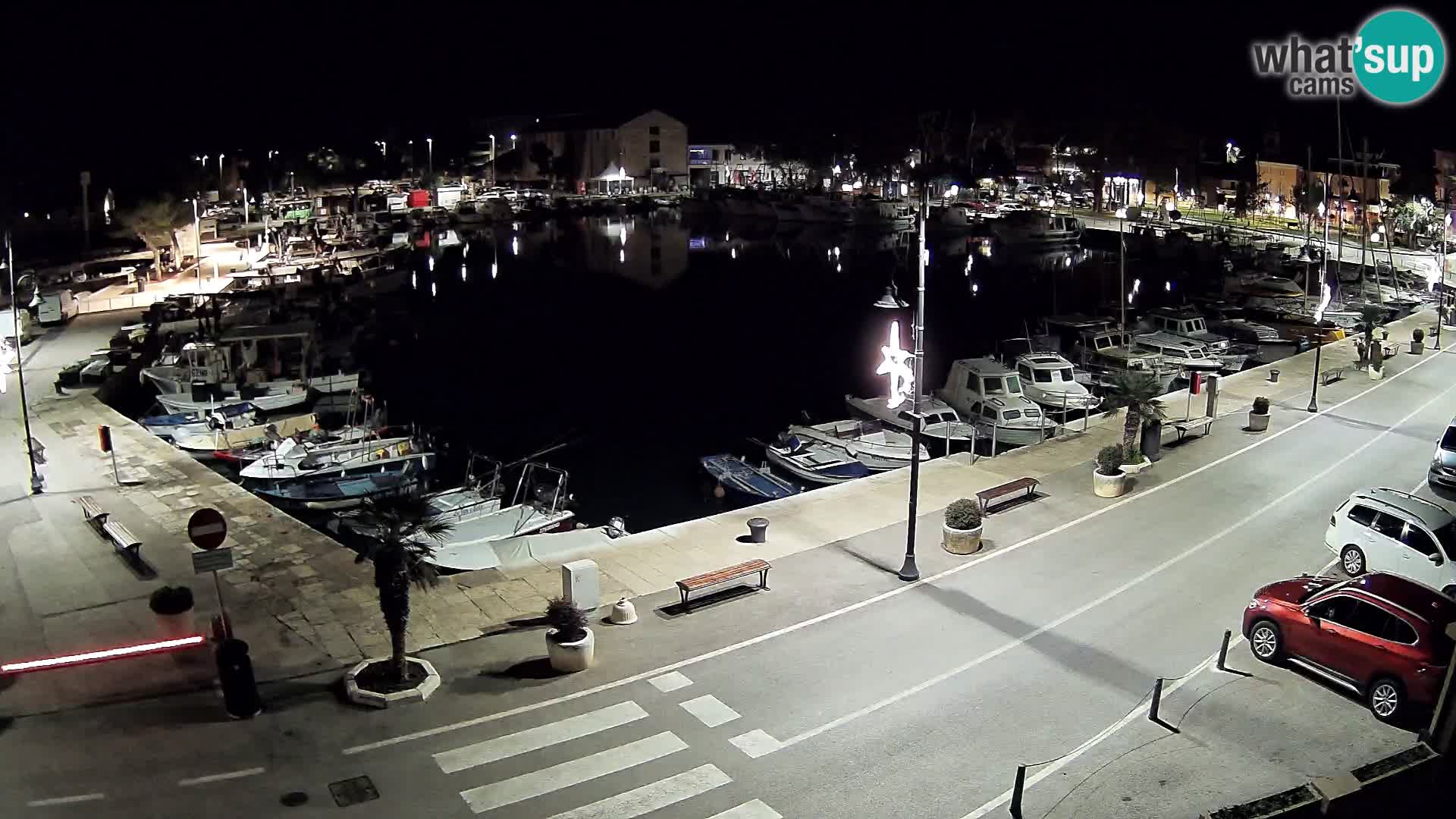 Novigrad webcam Mandrač | old marina – Istria