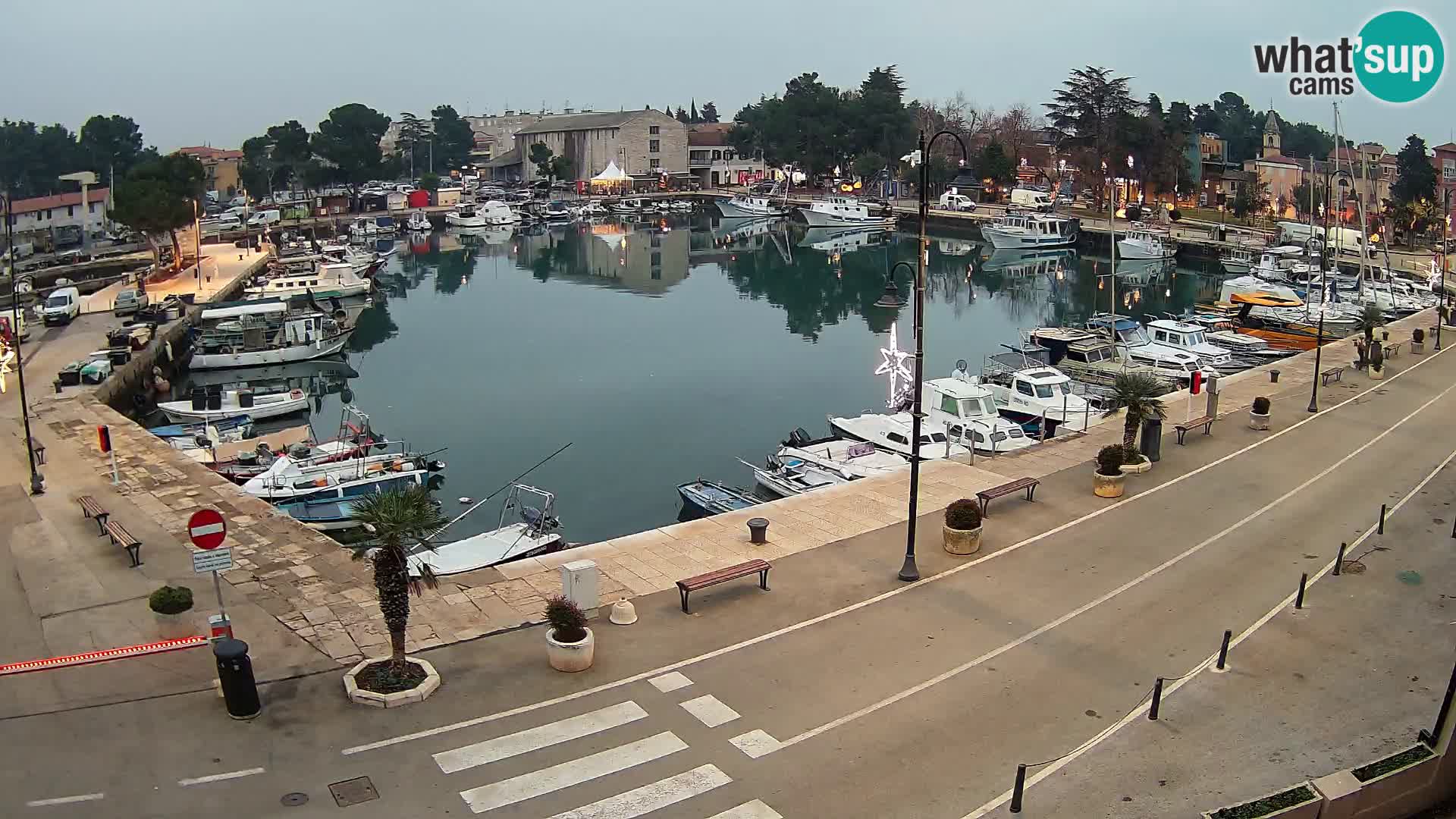 Novigrad webcam Mandrač | Cittanova in Istria – Porto vecchio