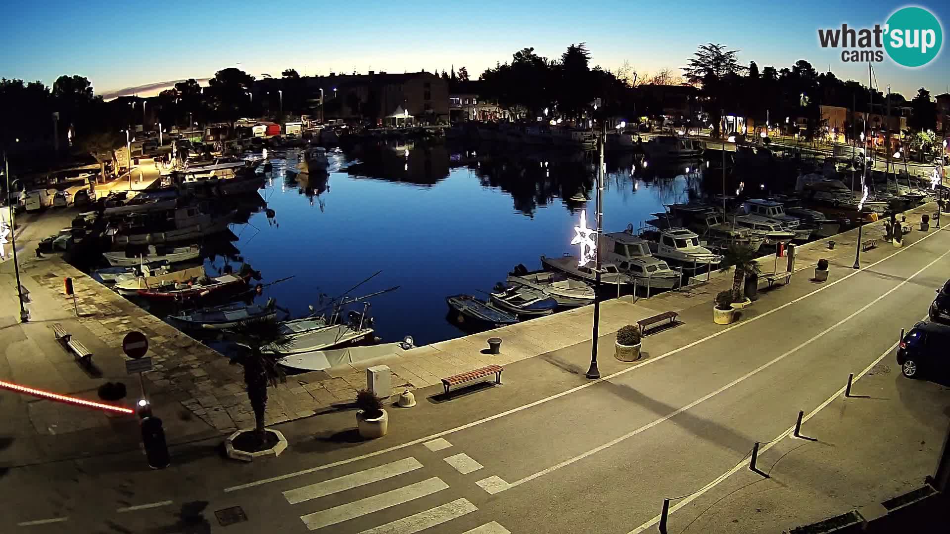 Novigrad webcam – old marina “Mandrač”