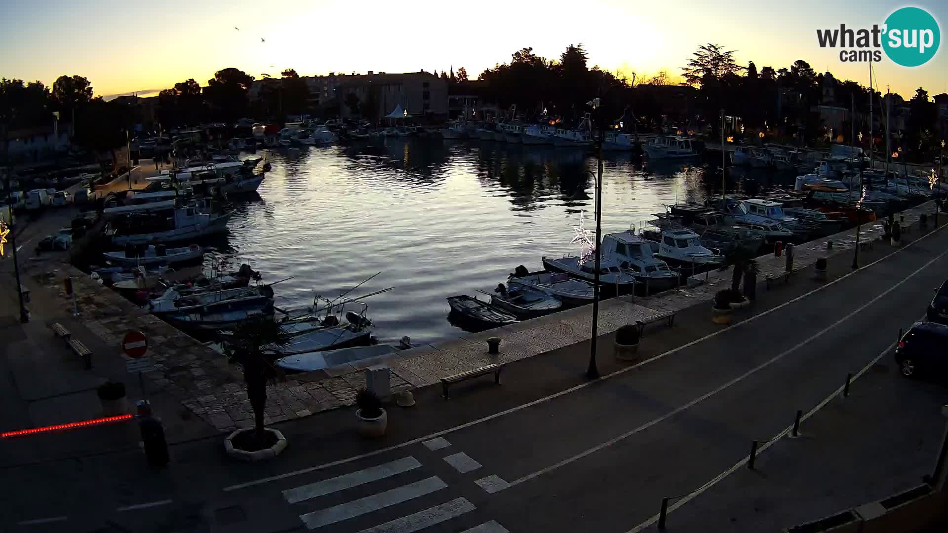 Novigrad webcam – old marina “Mandrač”