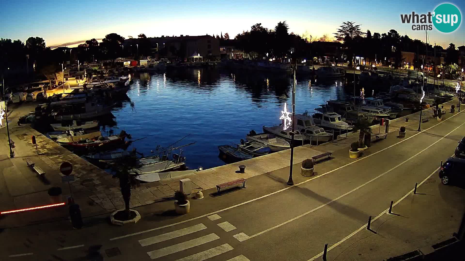 Novigrad webcam – old marina “Mandrač”