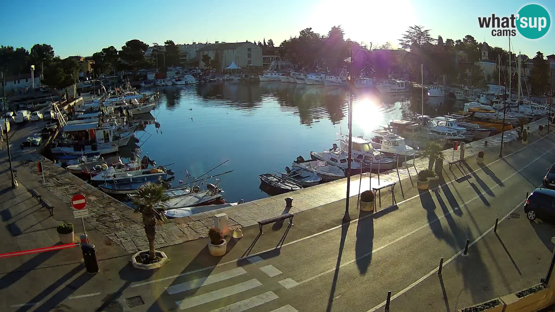 Novigrad webcam – old marina “Mandrač”