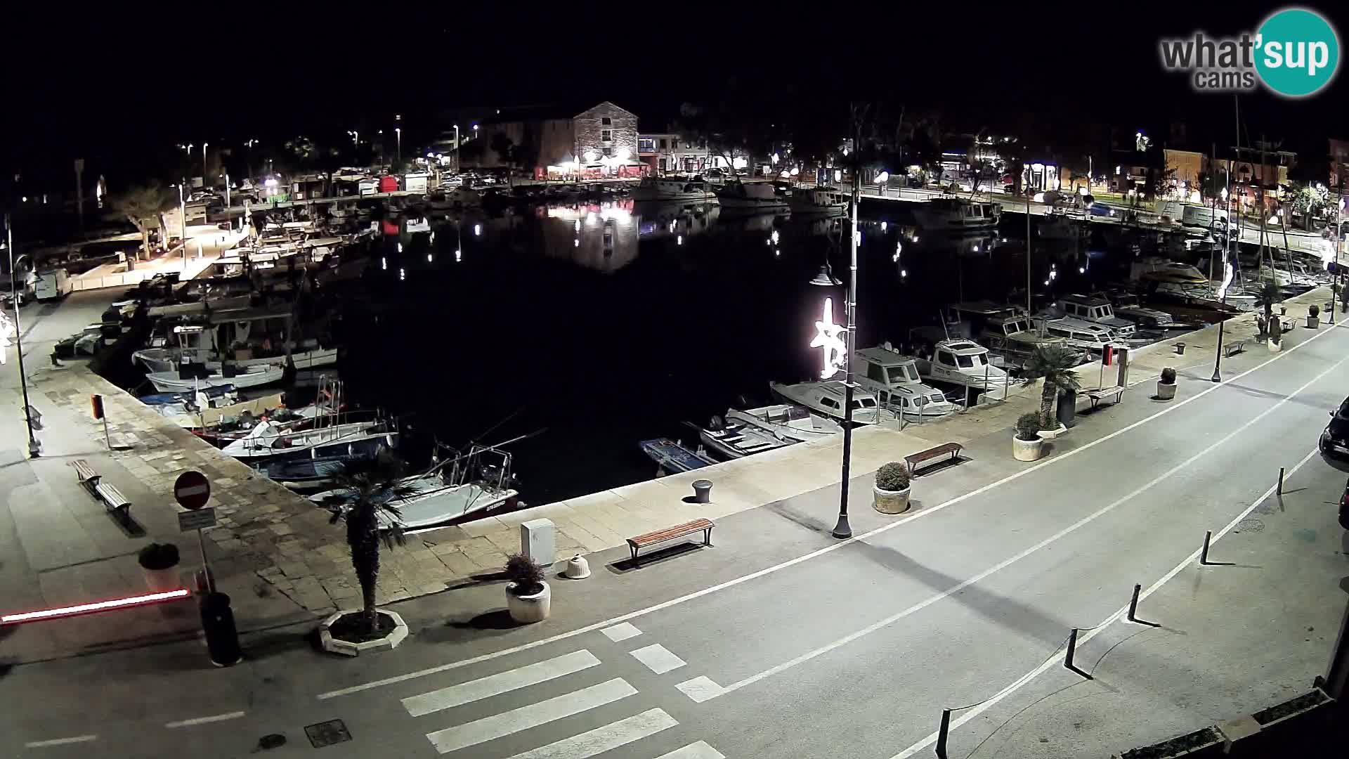 Novigrad webcam – old marina “Mandrač”