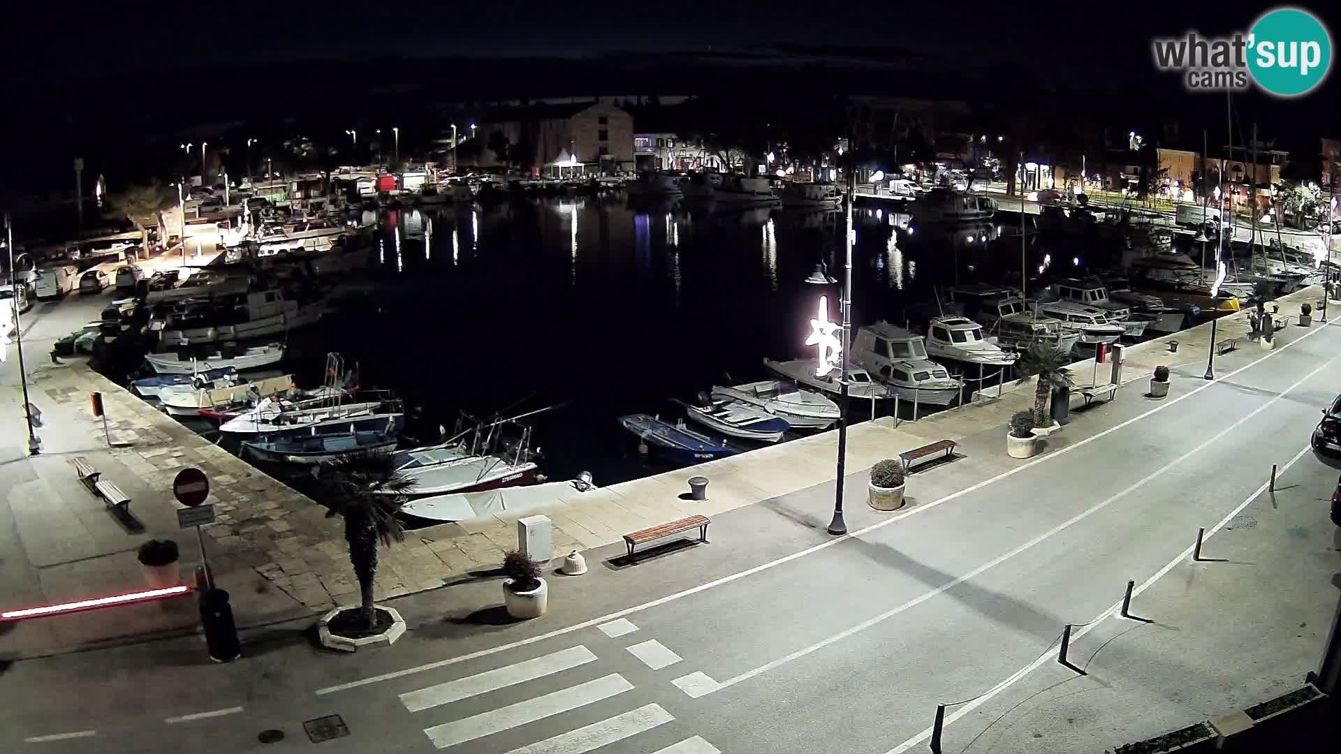 Novigrad webcam Mandrač | alten Hafen – Istrien