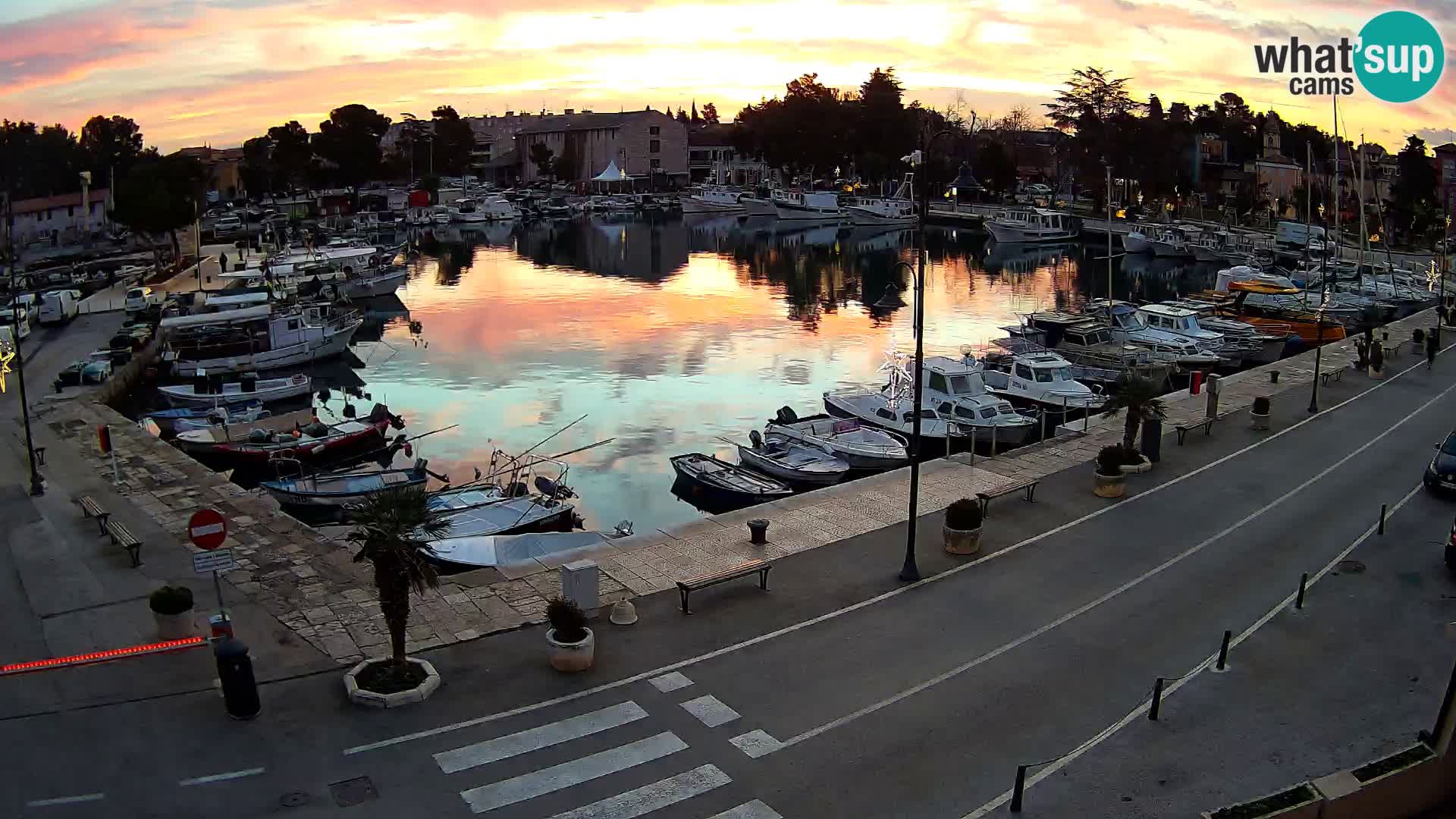 Novigrad webcam Mandrač | Cittanova in Istria – Porto vecchio