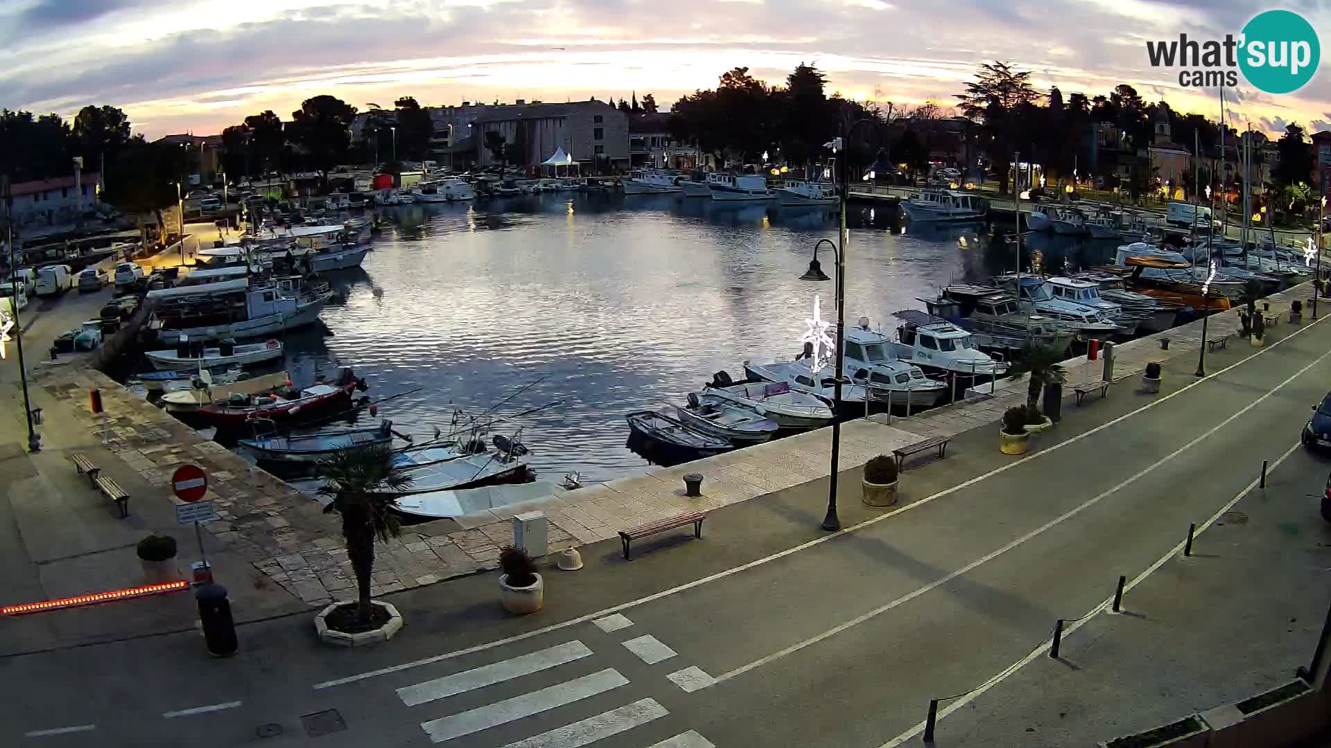 Novigrad webcam Mandrač | old marina – Istria