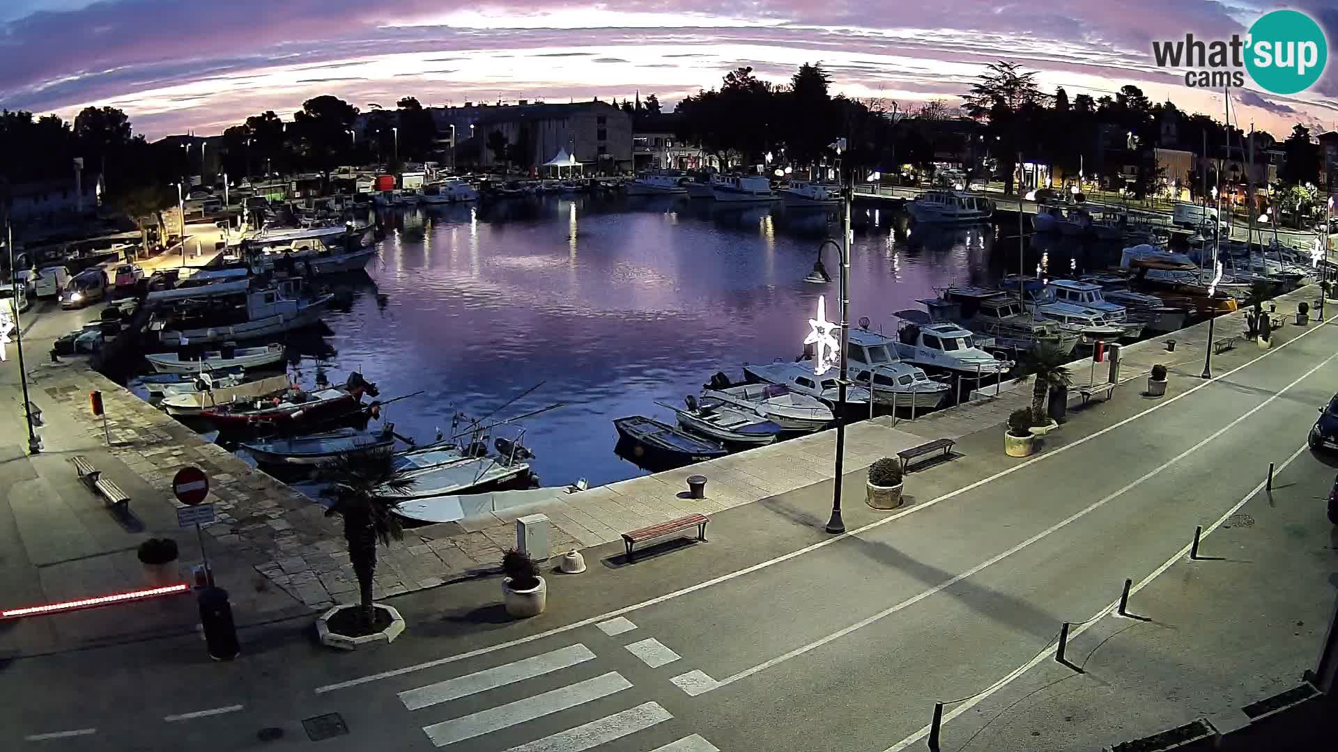 Novigrad webcam Mandrač | old marina – Istria