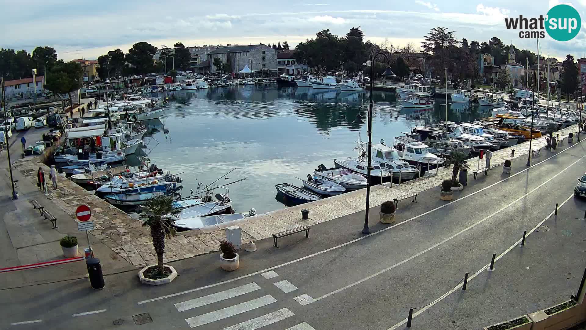 Novigrad webcam Mandrač | old marina – Istria