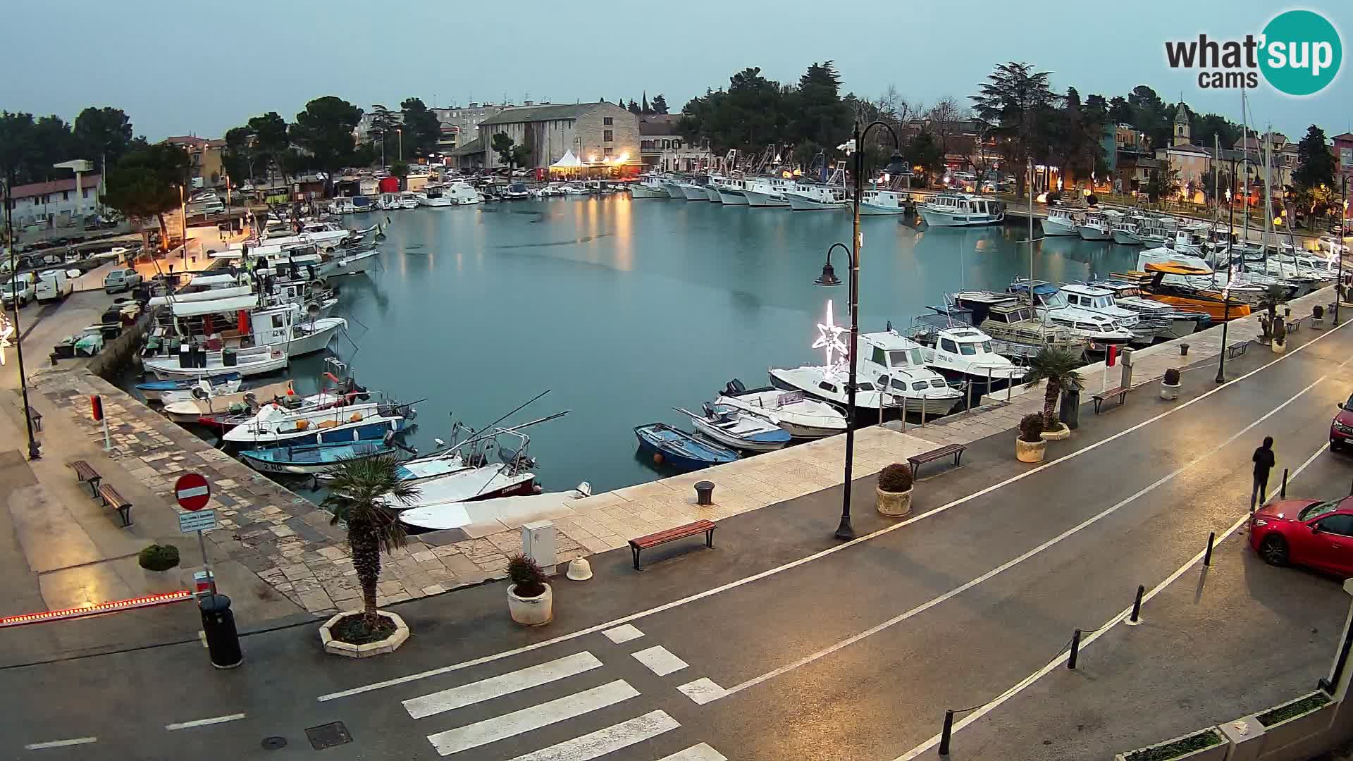 Novigrad webcam Mandrač | Cittanova in Istria – Porto vecchio