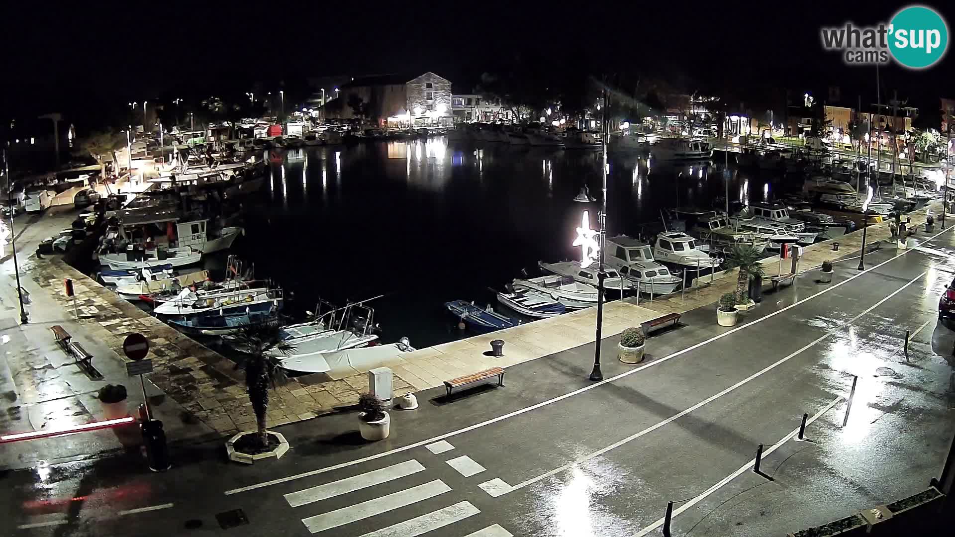 Novigrad webcam Mandrač | alten Hafen – Istrien