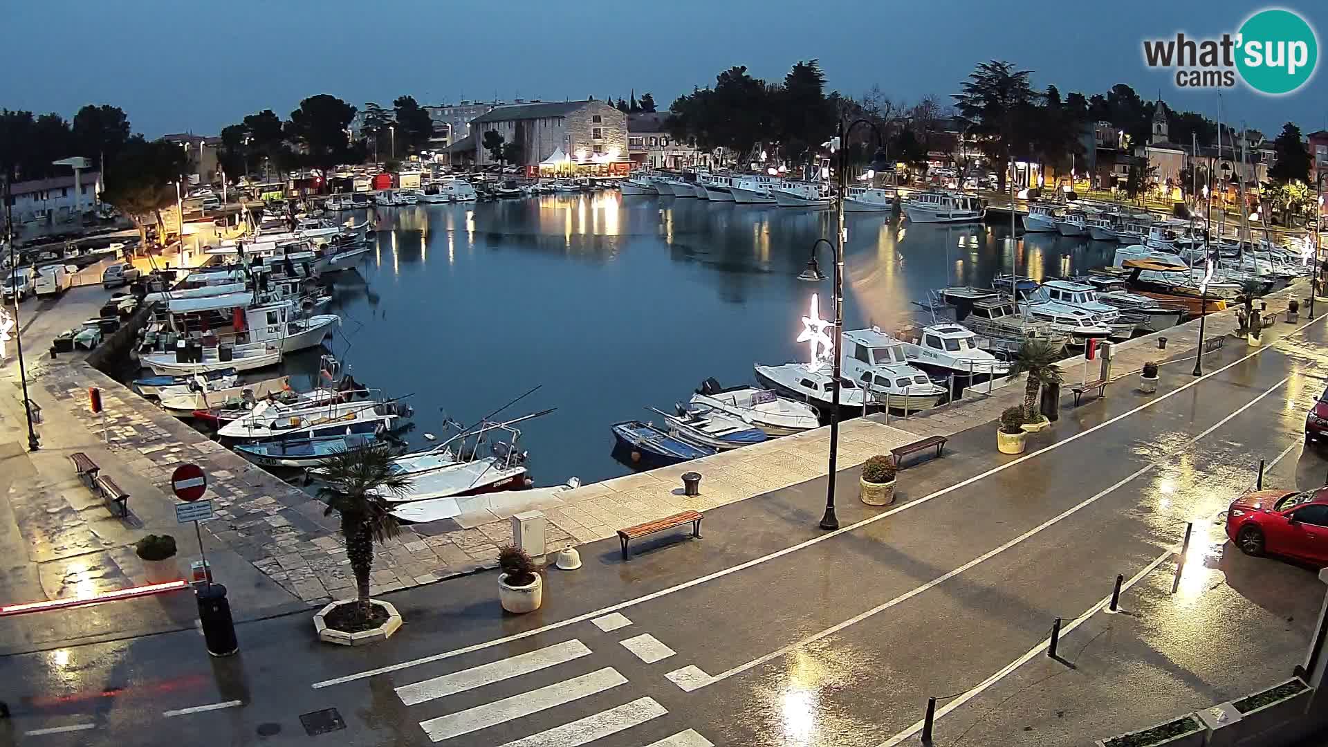 Novigrad webcam Mandrač | Cittanova in Istria – Porto vecchio