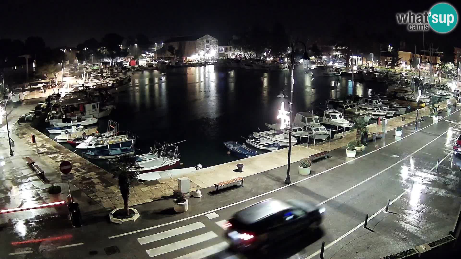 Novigrad webcam Mandrač | alten Hafen – Istrien