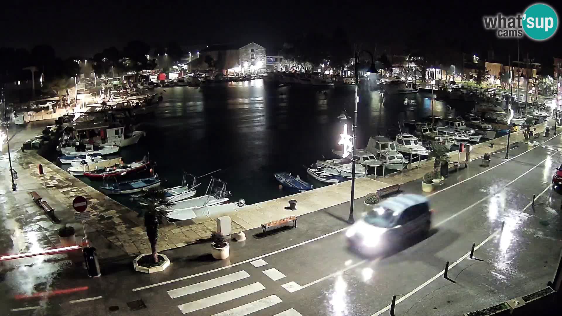 Novigrad webcam Mandrač | alten Hafen – Istrien