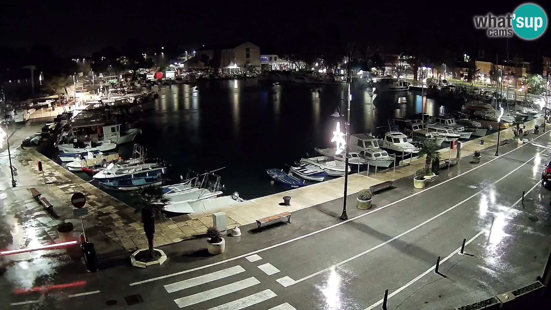 Novigrad webcam Mandrač | alten Hafen – Istrien