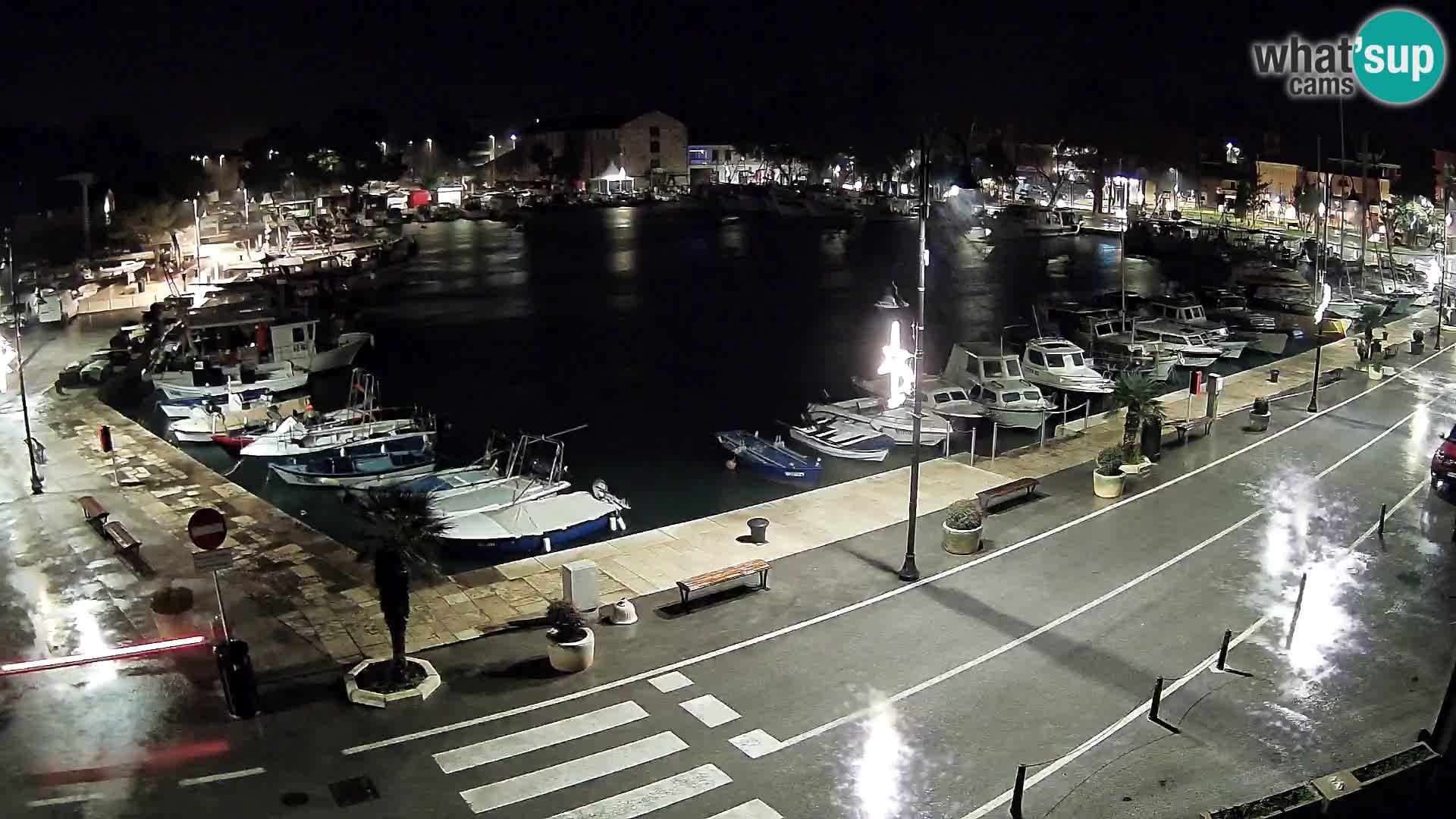 Novigrad webcam Mandrač | alten Hafen – Istrien