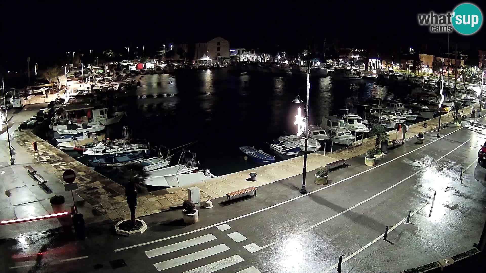 Novigrad webcam Mandrač | alten Hafen – Istrien