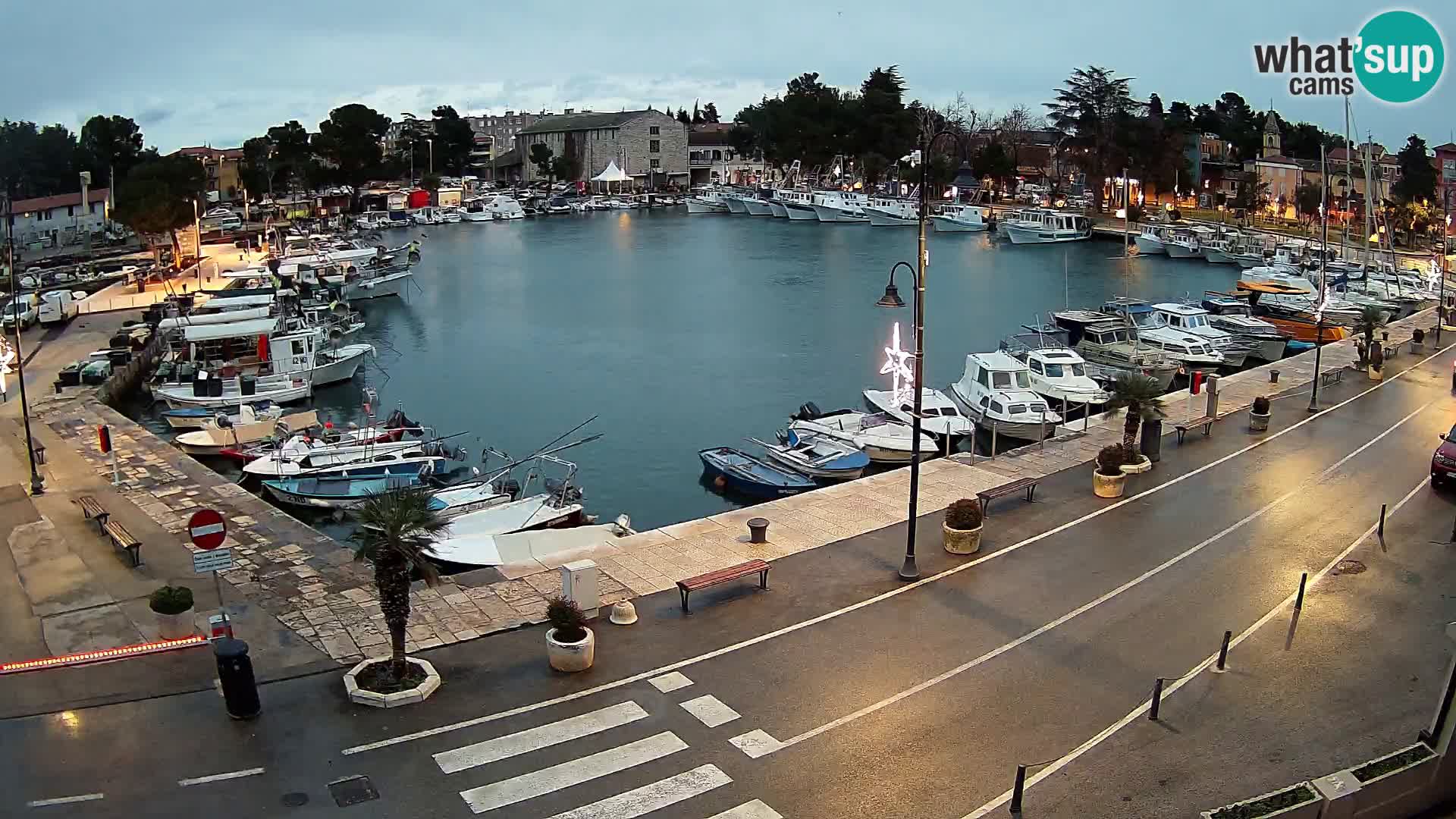 Novigrad webcam Mandrač | old marina – Istria