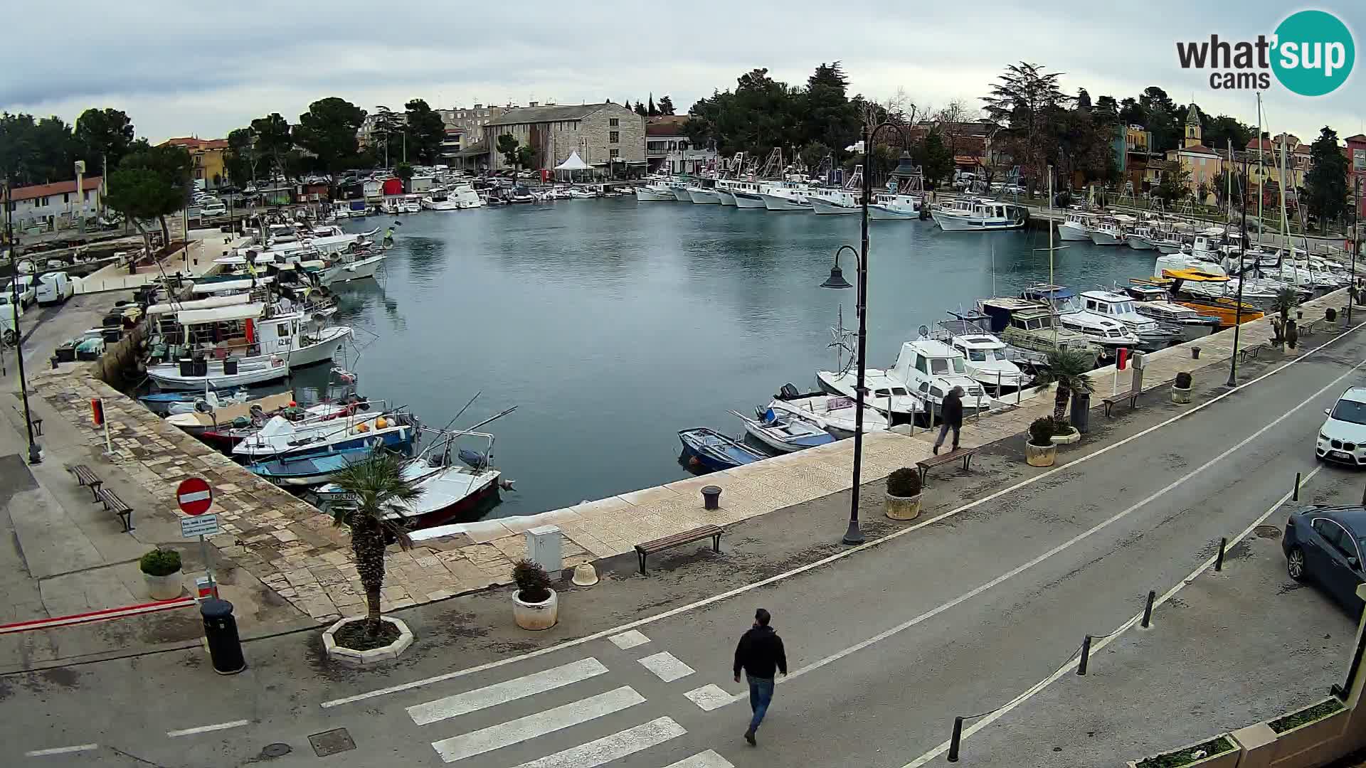 Novigrad webcam Mandrač | old marina – Istria