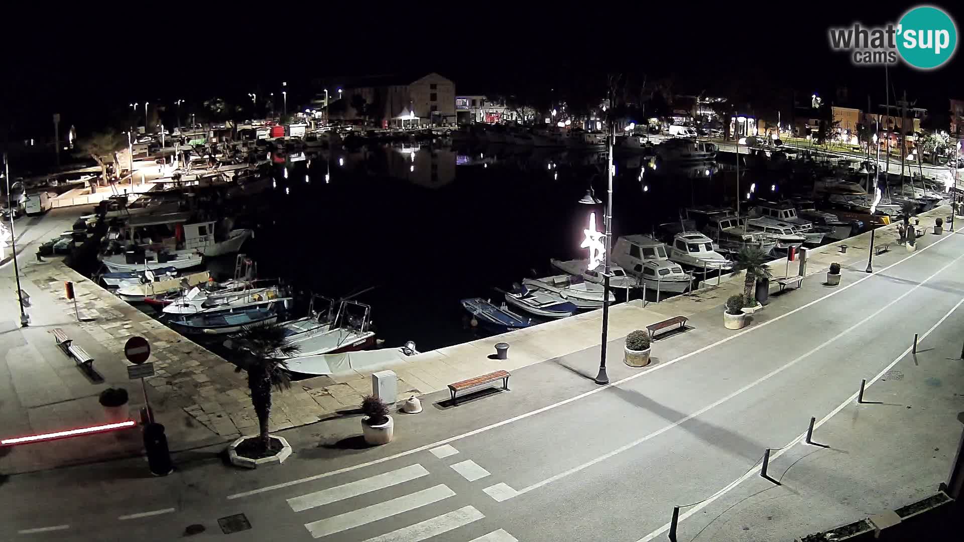 Novigrad webcam – old marina “Mandrač”