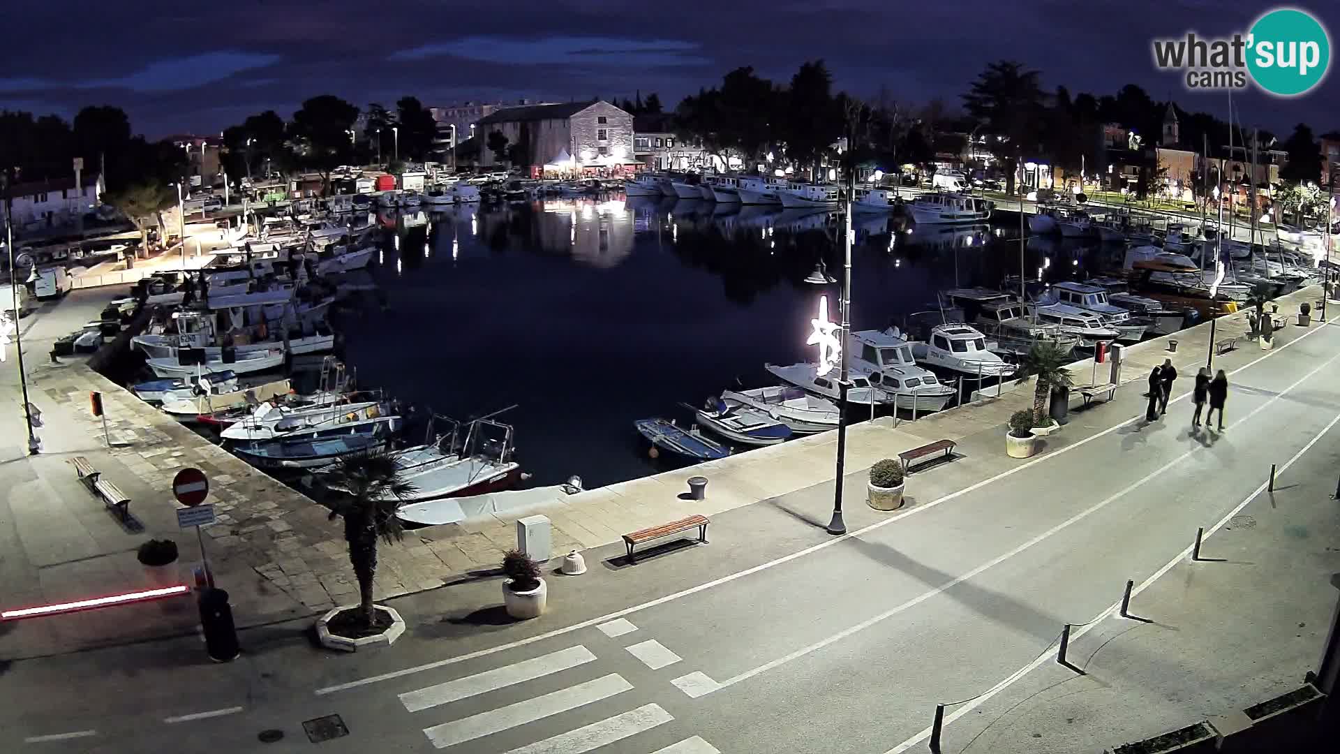 Novigrad webcam Mandrač | old marina – Istria