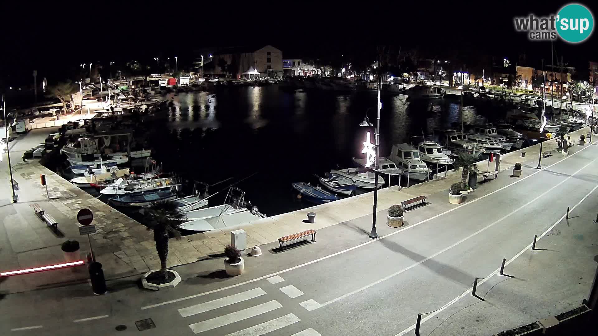 Novigrad webcam Mandrač | alten Hafen – Istrien