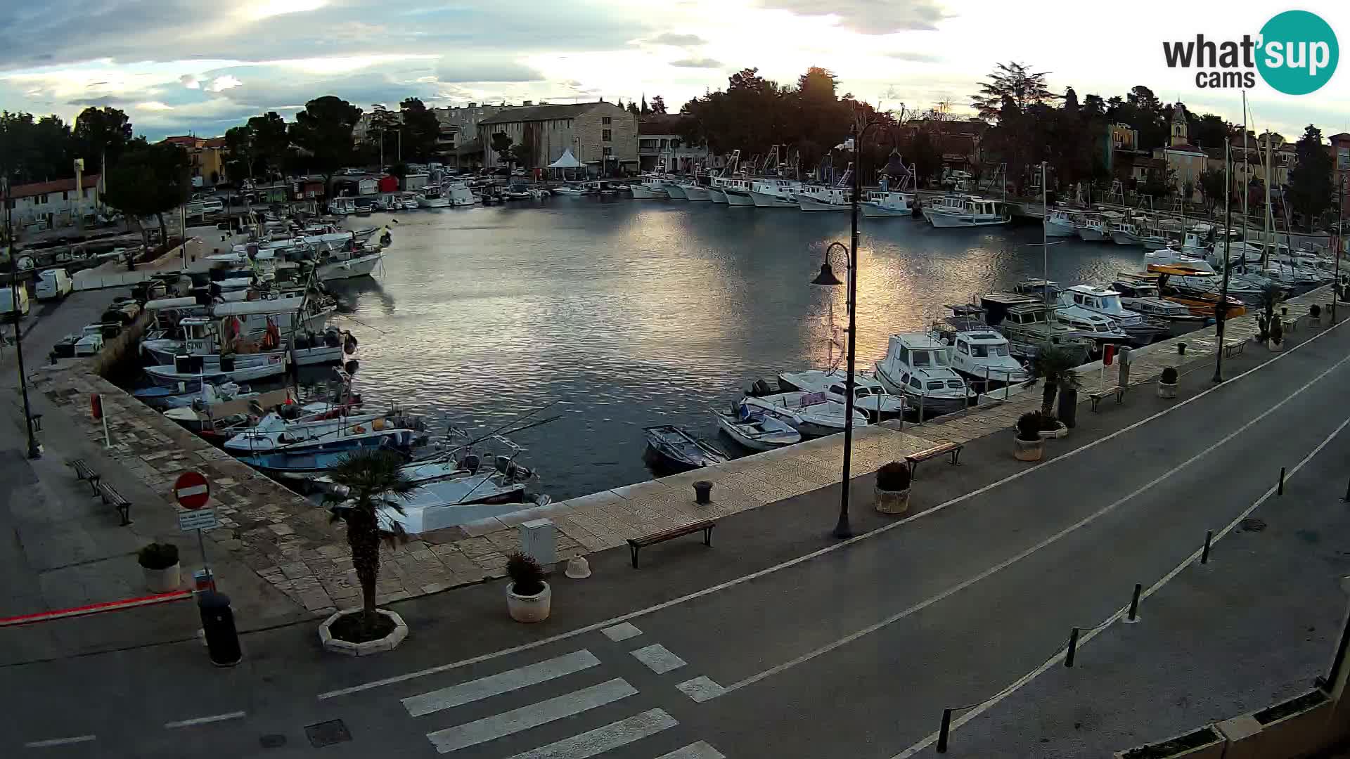 Novigrad webcam Mandrač | old marina – Istria