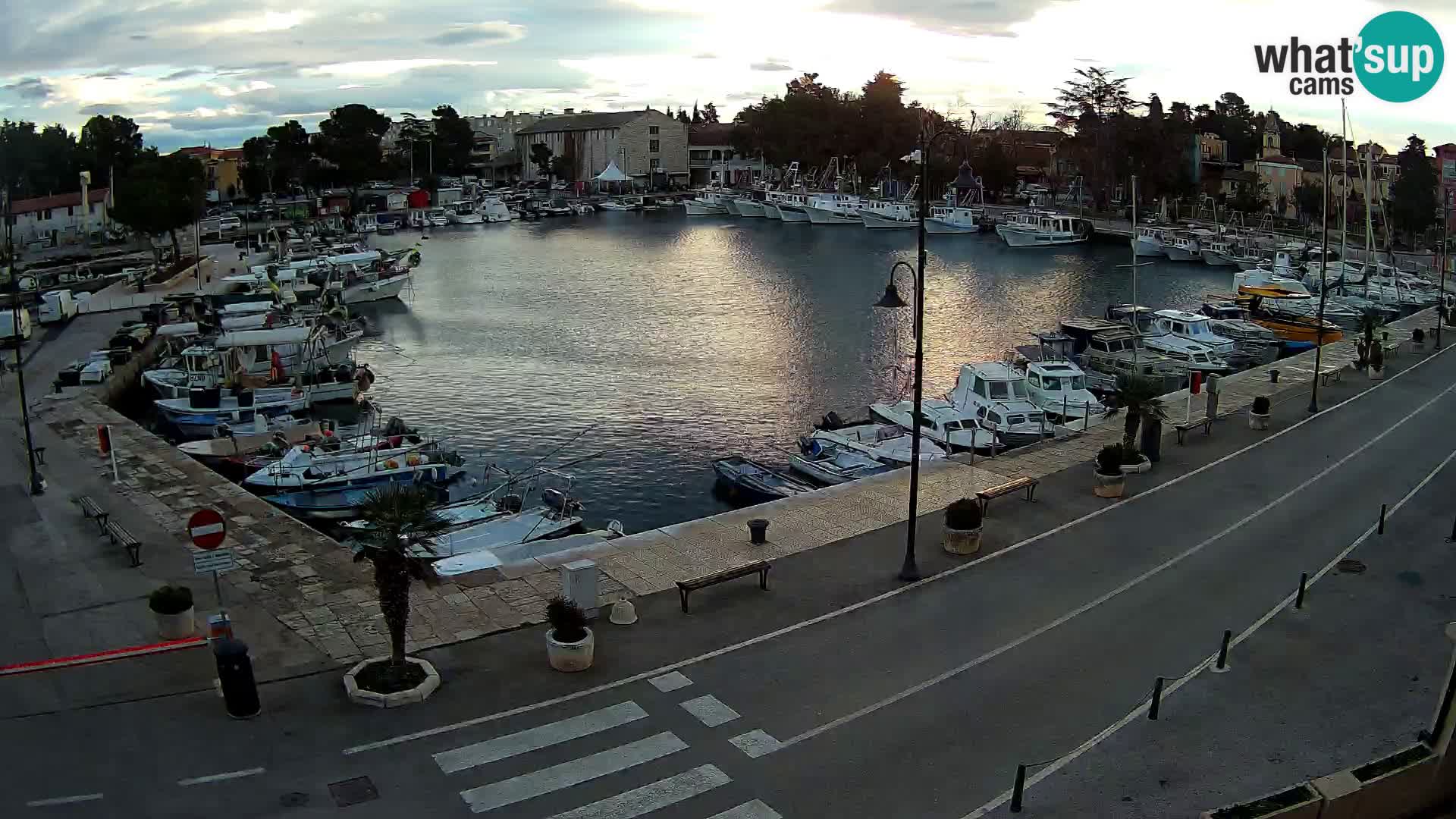 Novigrad webcam Mandrač | old marina – Istria