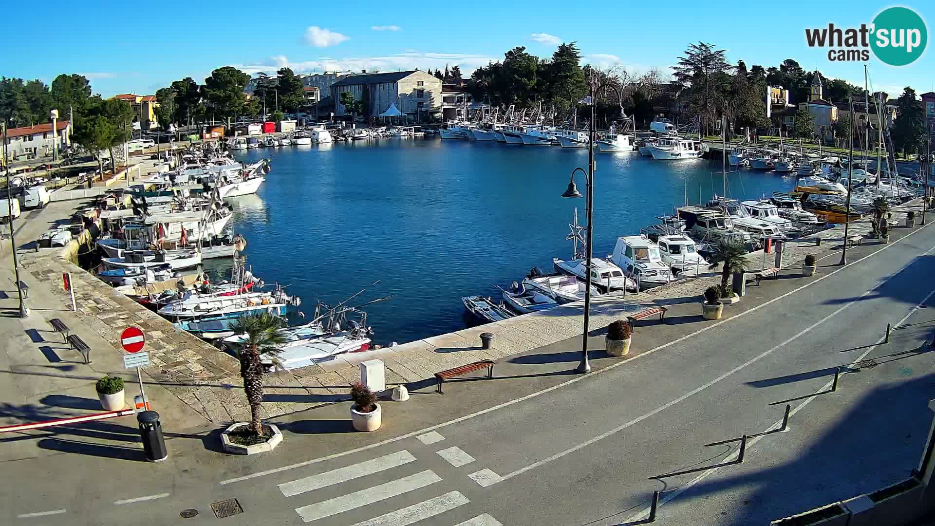 Novigrad webcam Mandrač | old marina – Istria