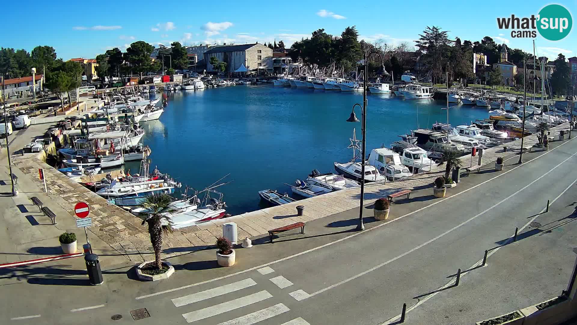 Novigrad webcam Mandrač | old marina – Istria