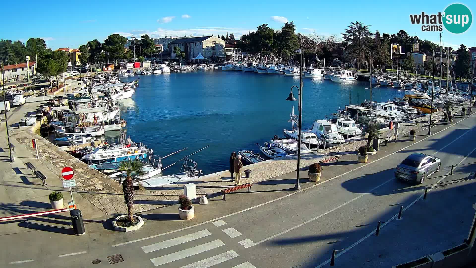 Novigrad webcam Mandrač | old marina – Istria