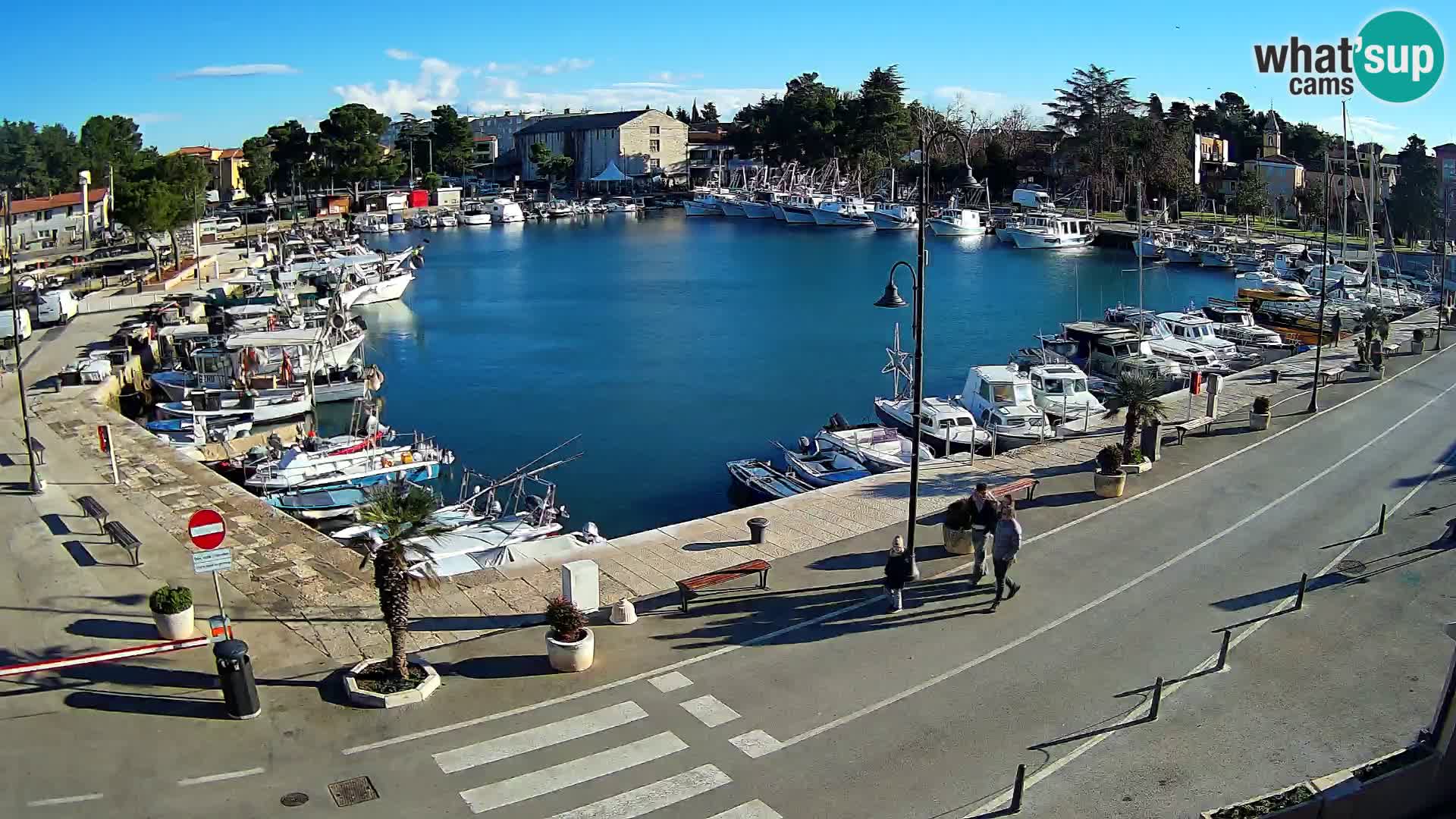 Novigrad webcam Mandrač | old marina – Istria