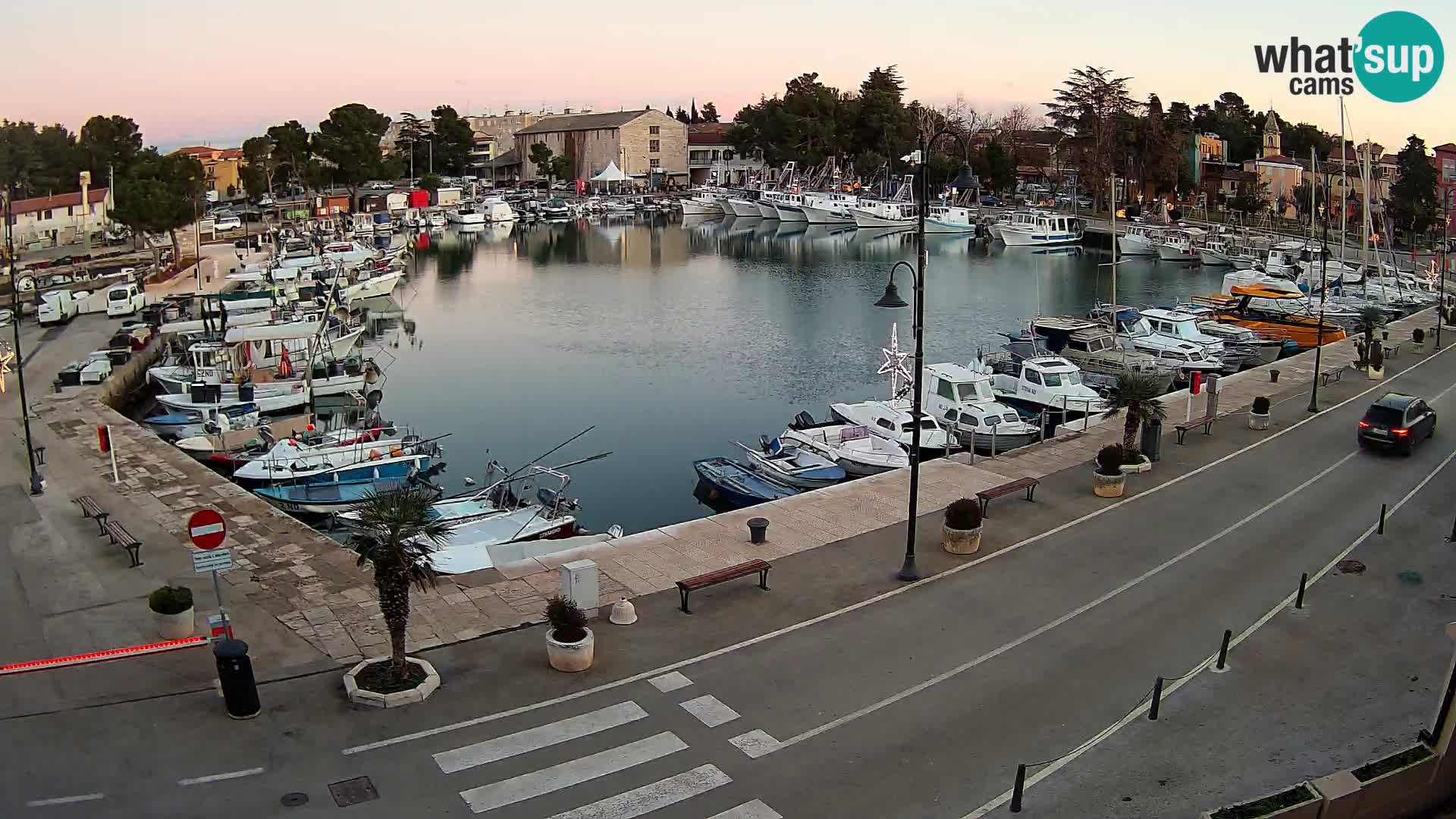 Novigrad webcam Mandrač | old marina – Istria