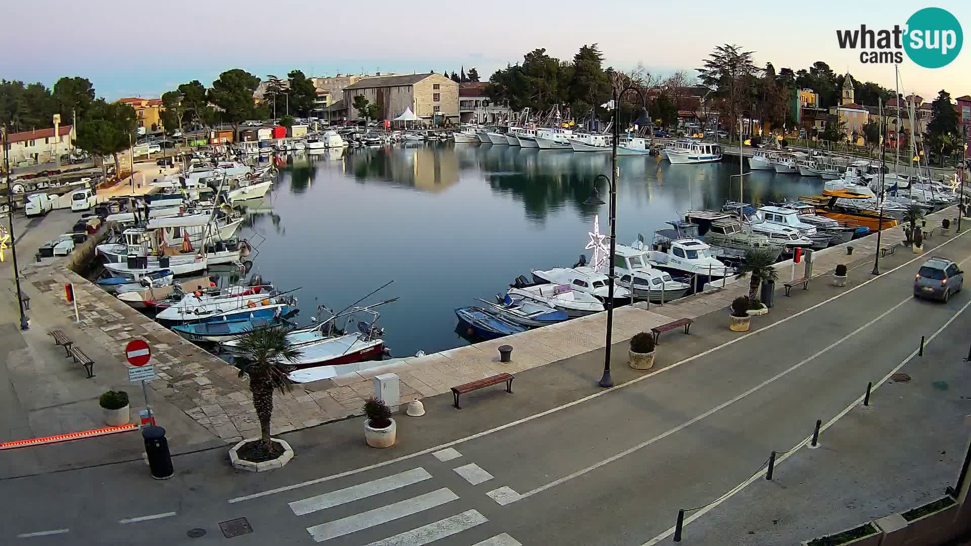 Novigrad webcam Mandrač | old marina – Istria