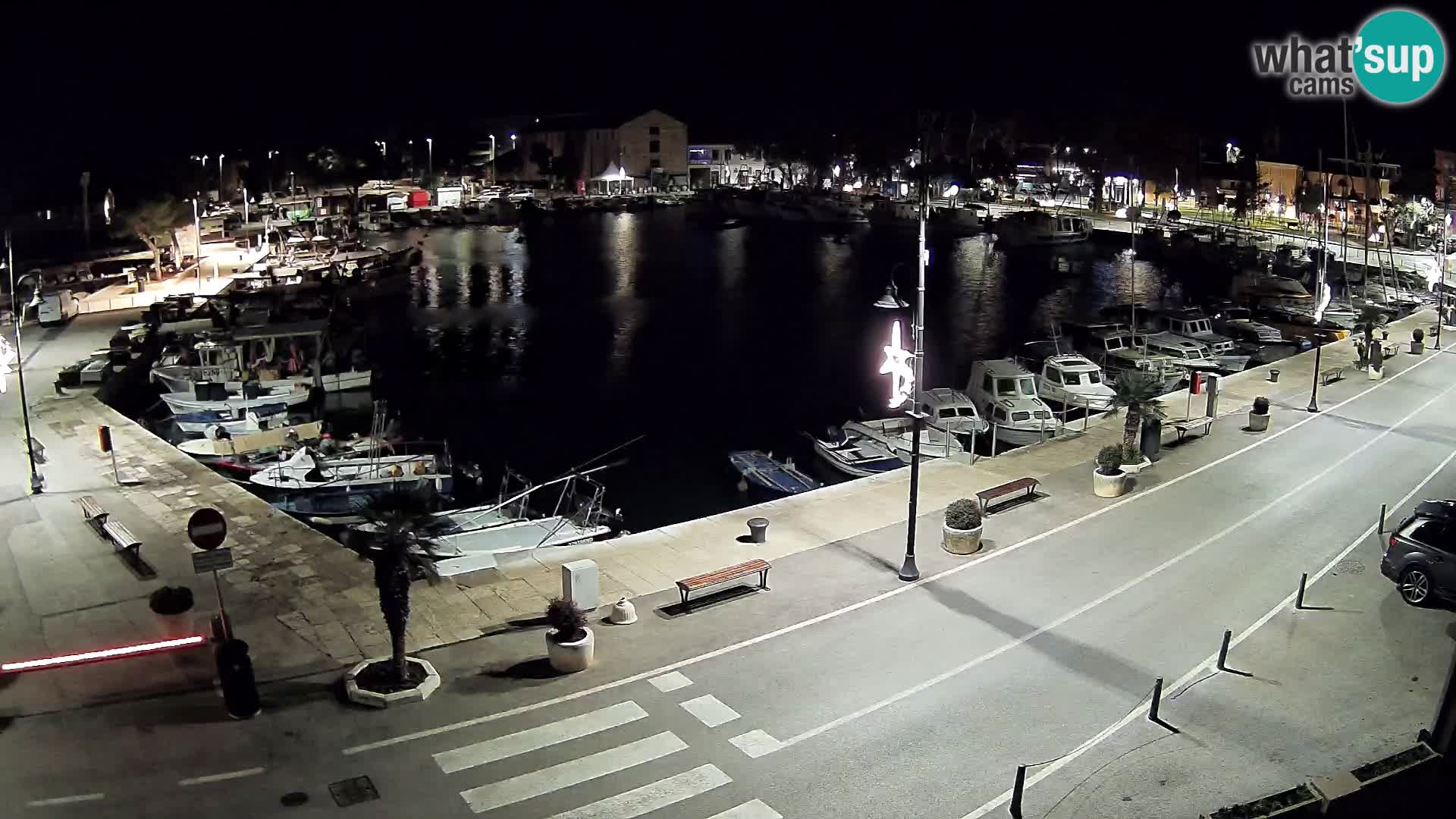 Novigrad webcam Mandrač | alten Hafen – Istrien