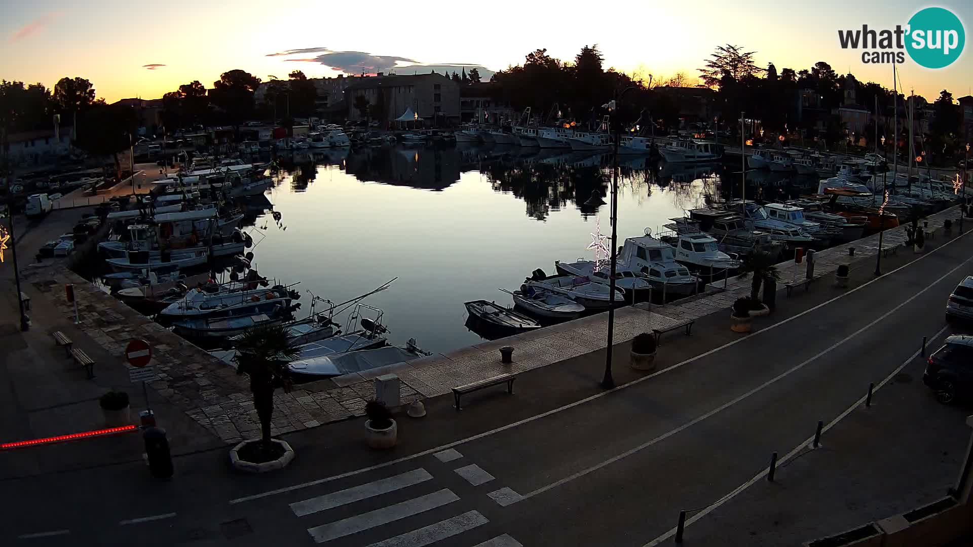 Novigrad webcam Mandrač | old marina – Istria