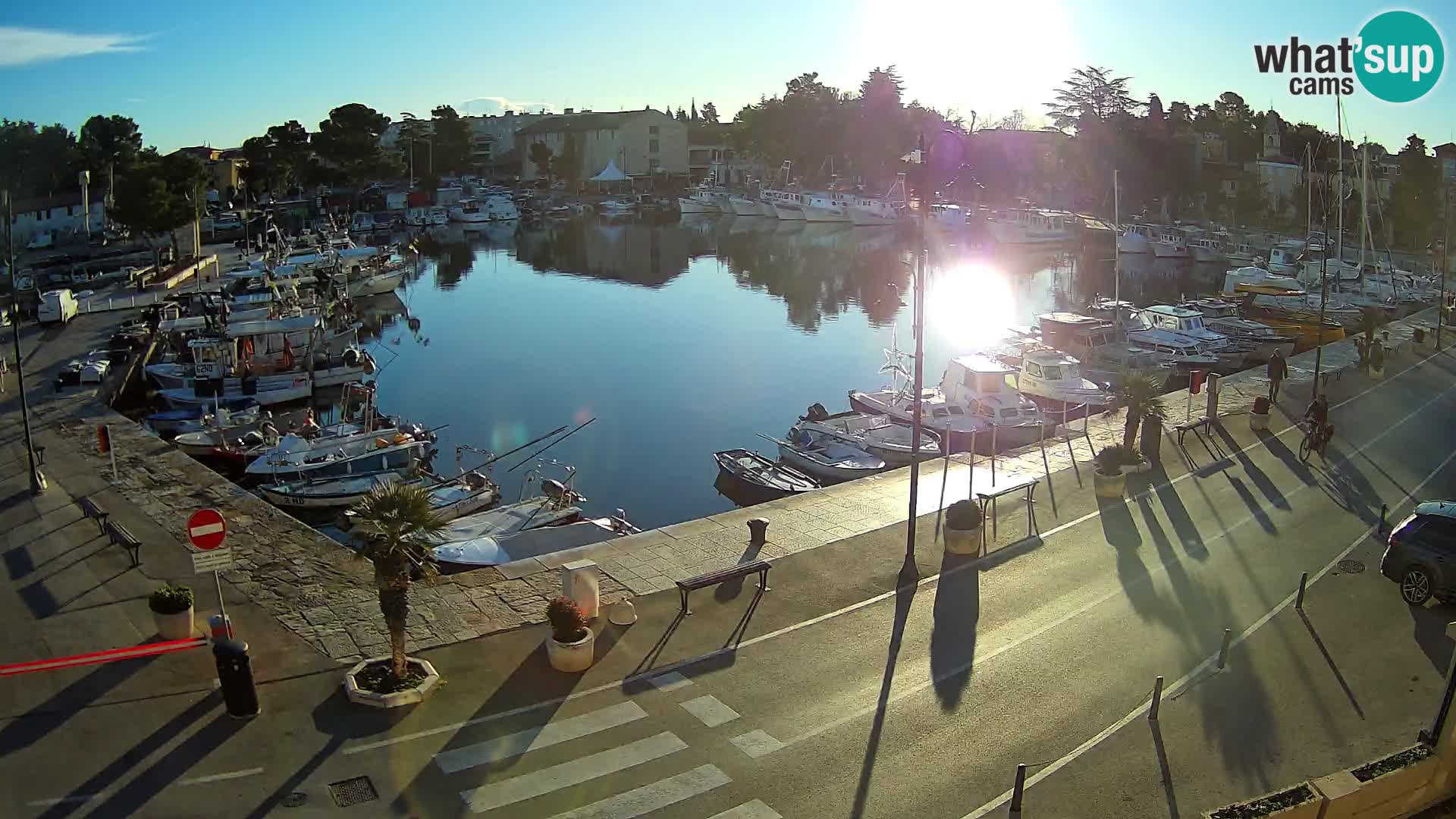 Novigrad webcam Mandrač | old marina – Istria