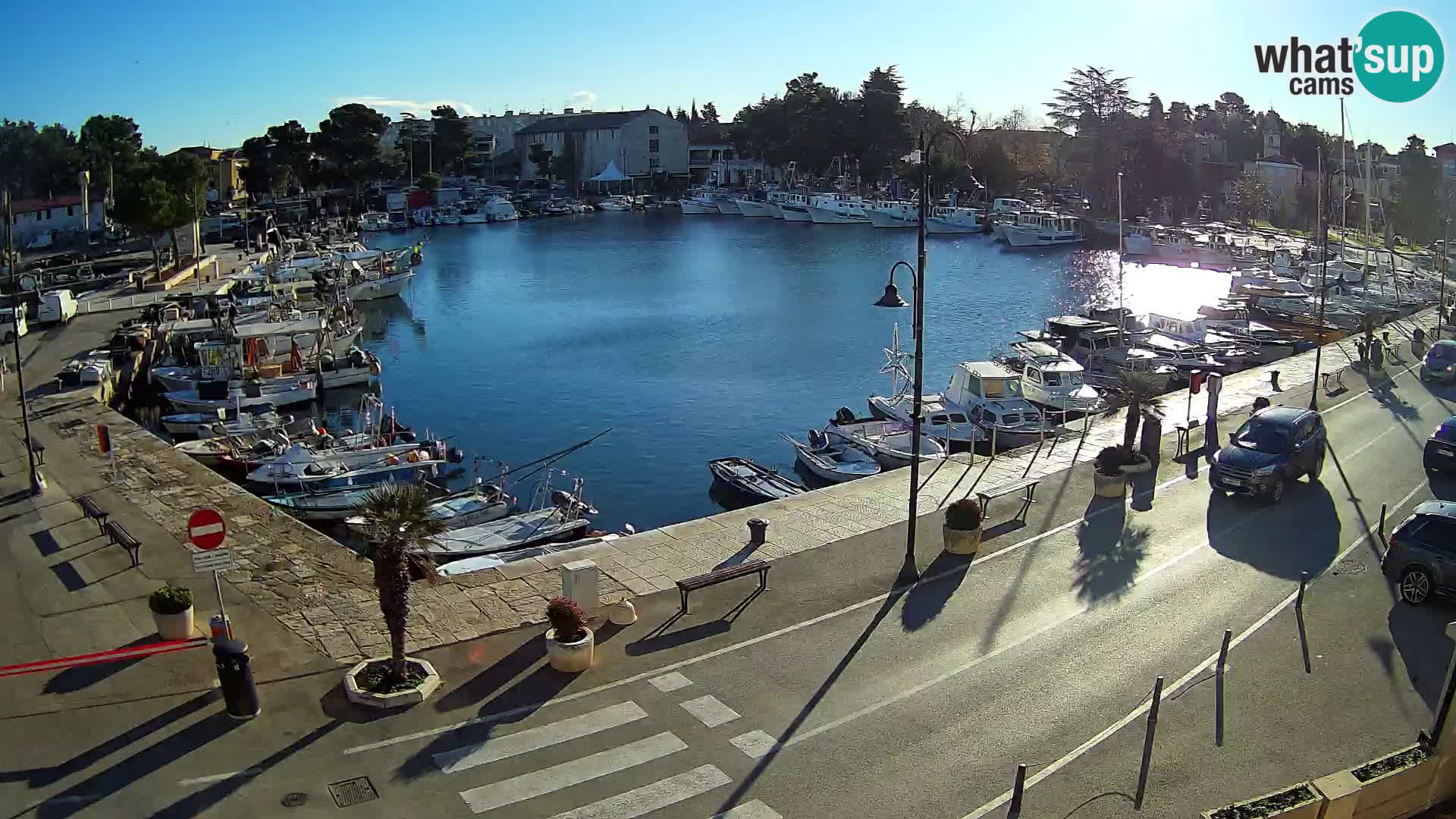 Novigrad webcam Mandrač | old marina – Istria