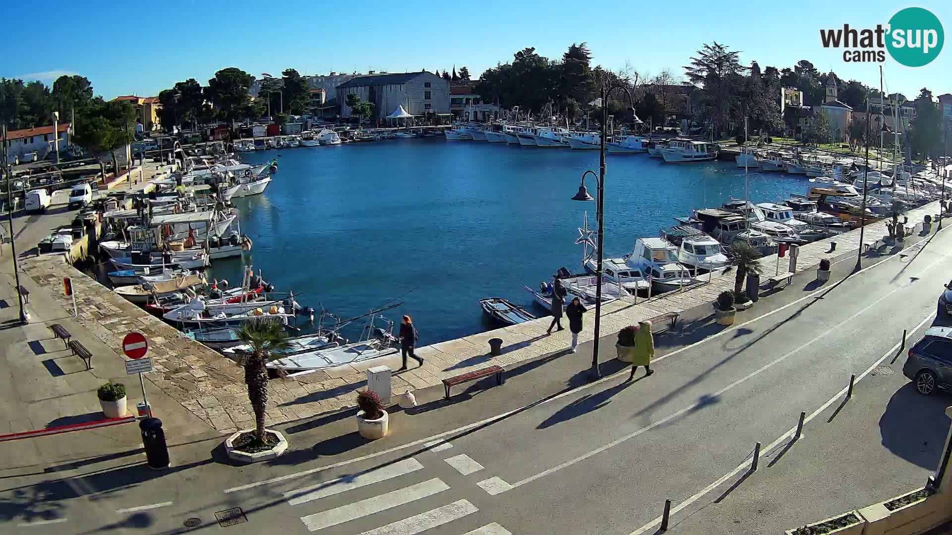 Novigrad webcam Mandrač | old marina – Istria