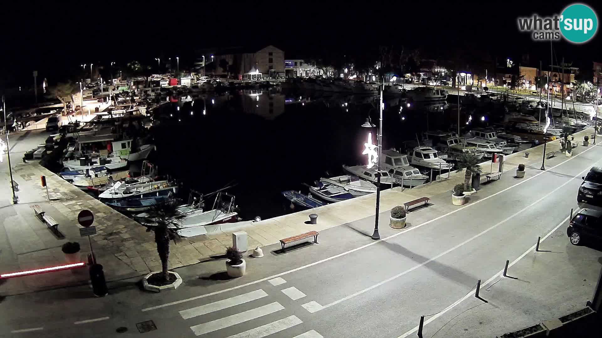 Novigrad webcam Mandrač | alten Hafen – Istrien