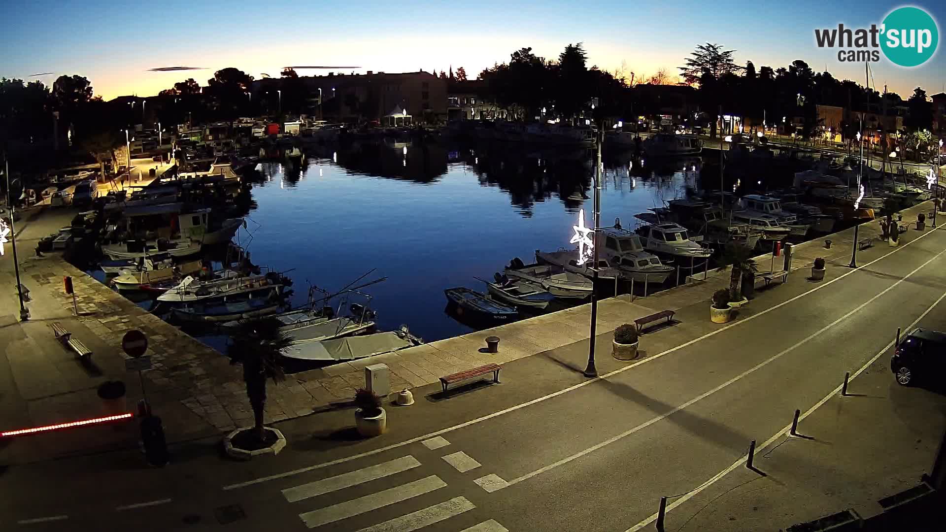 Novigrad webcam Mandrač | old marina – Istria