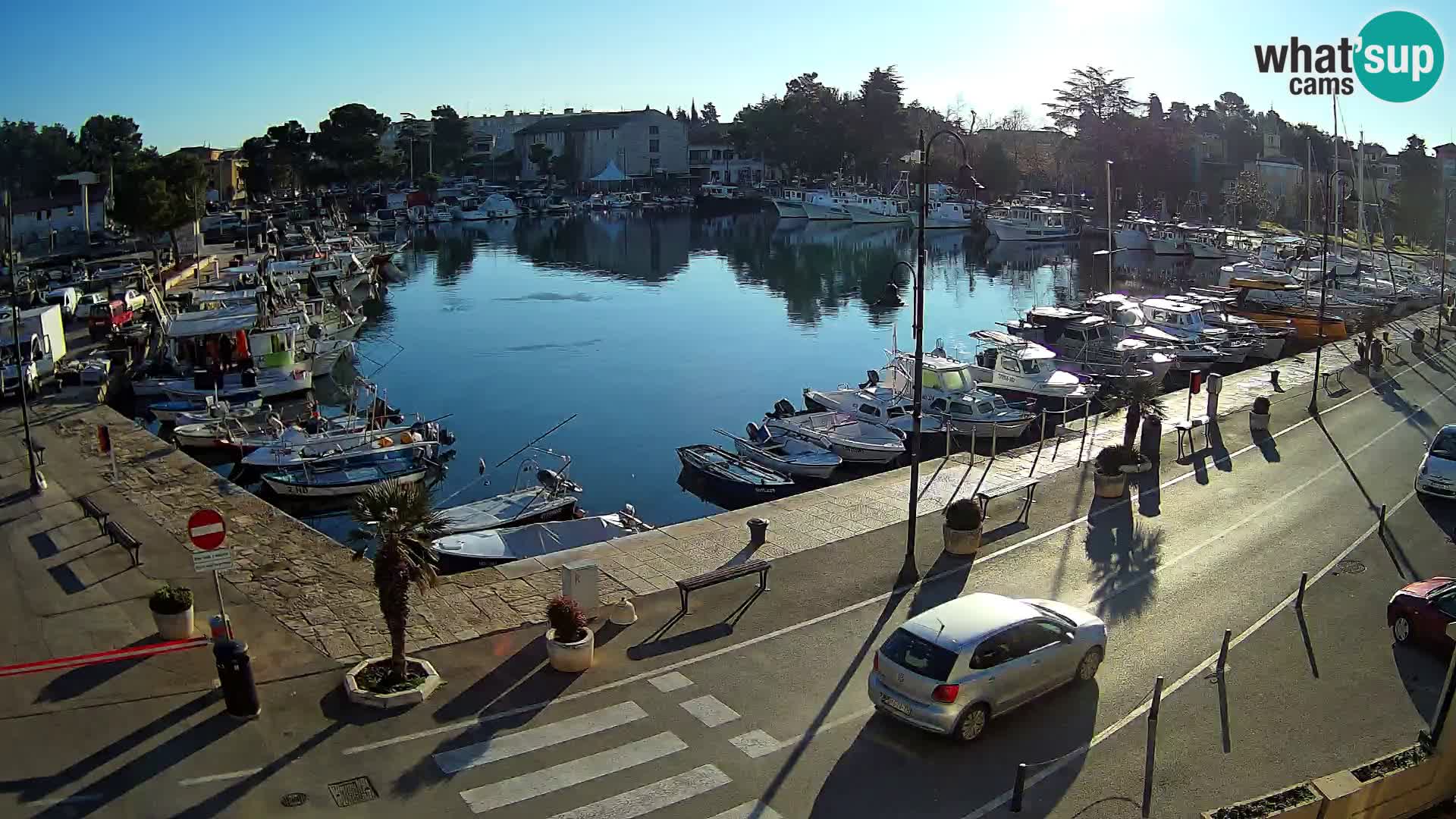 Novigrad webcam – old marina “Mandrač”