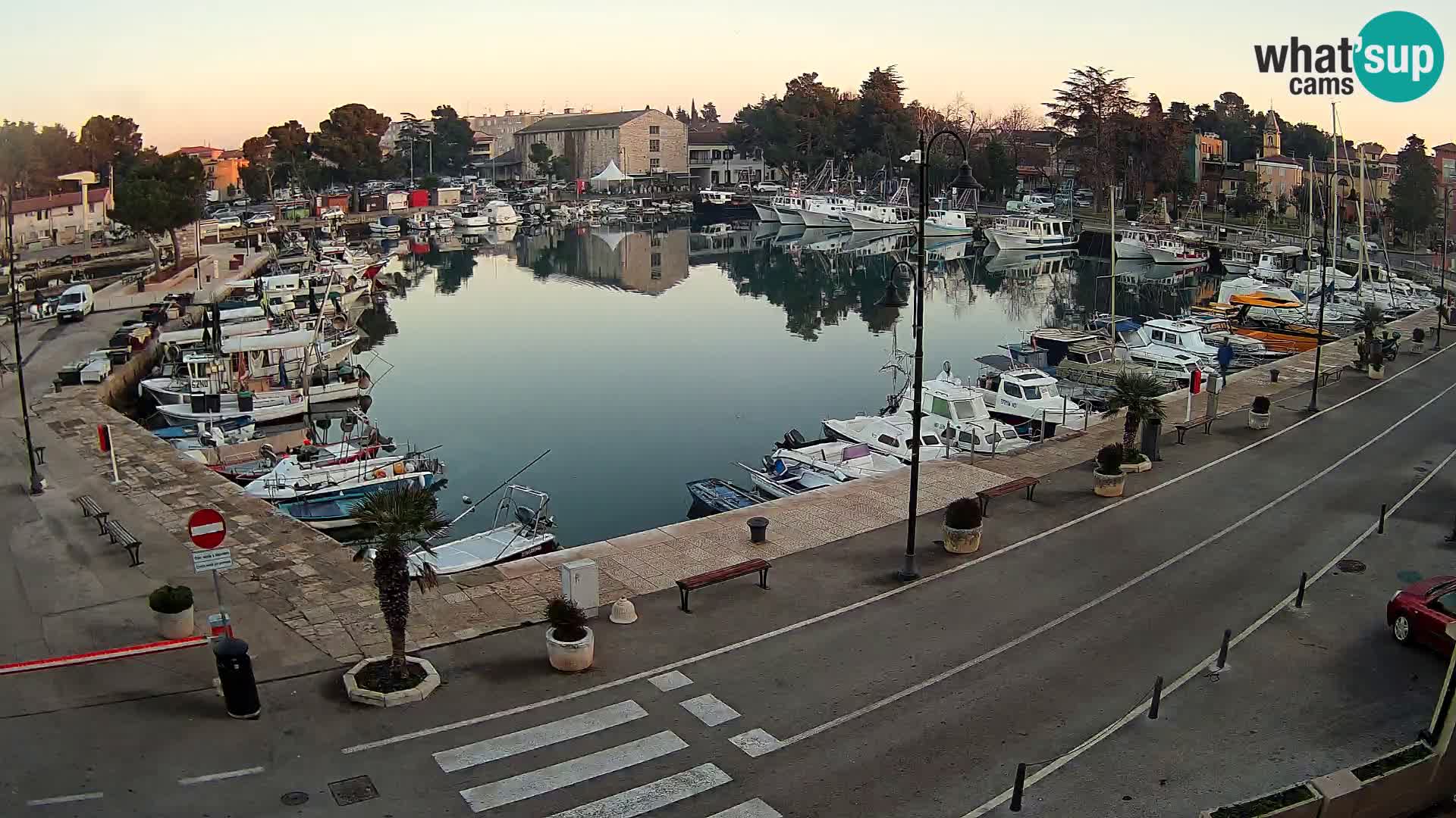 Novigrad –  alten Hafen “Mandrač”