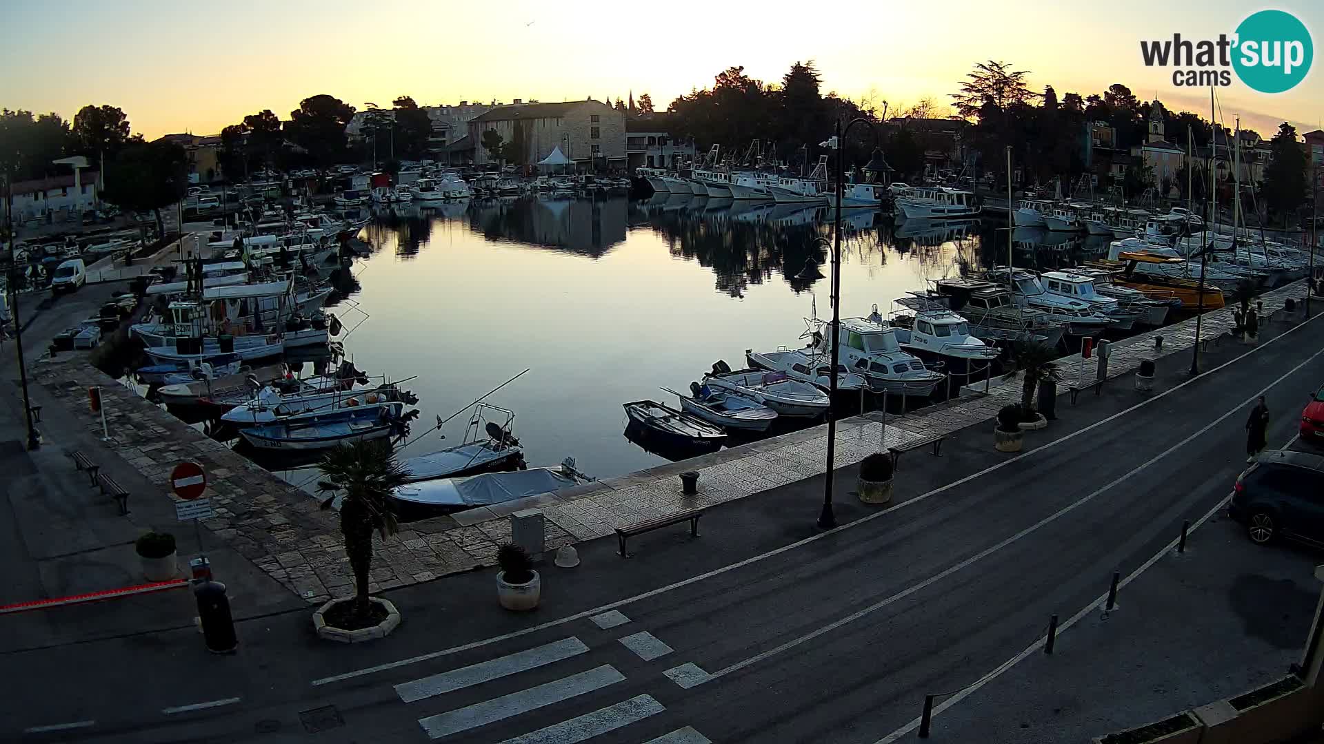 Novigrad webcam Mandrač | Cittanova in Istria – Porto vecchio