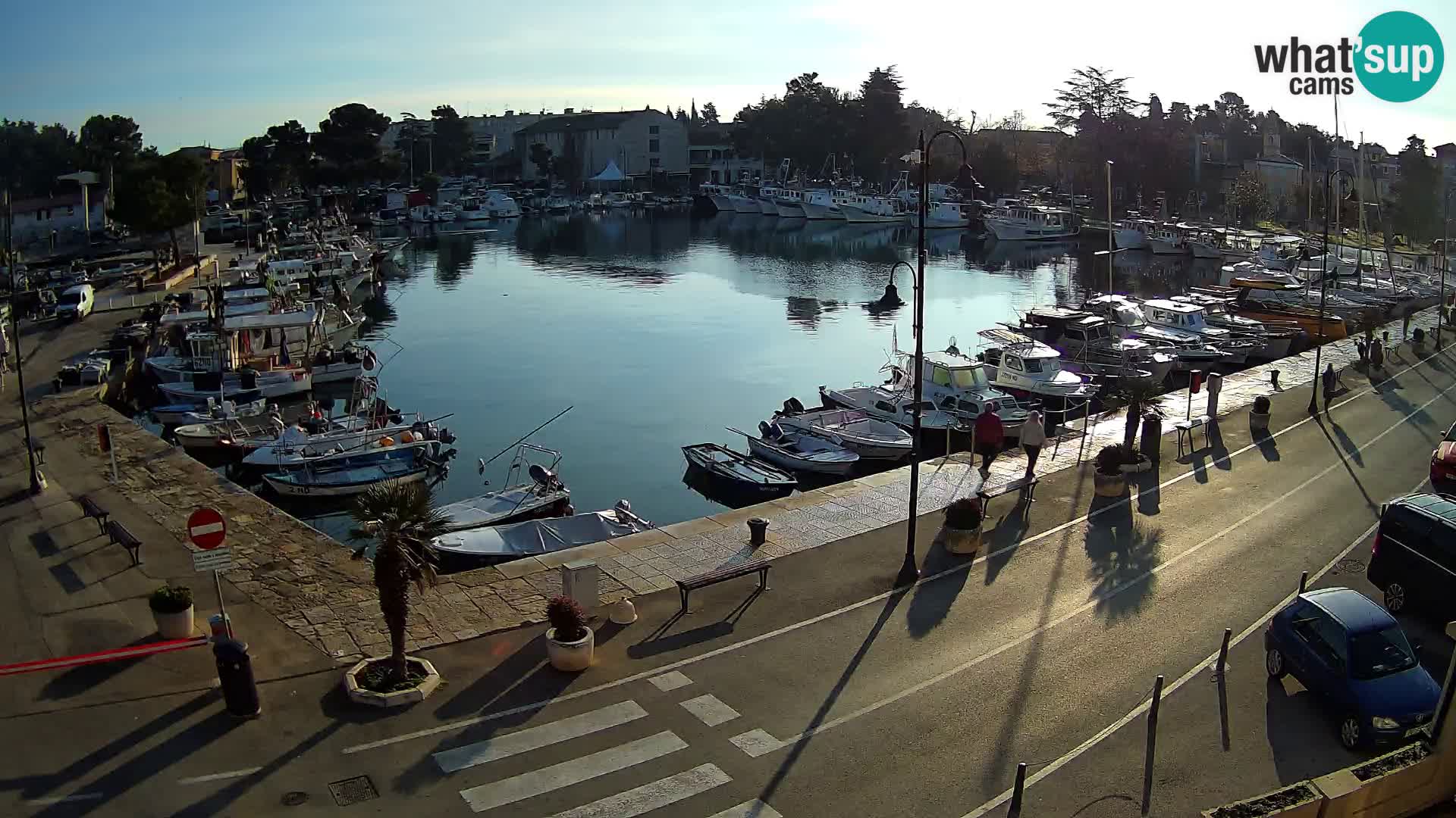 Novigrad webcam Mandrač | old marina – Istria